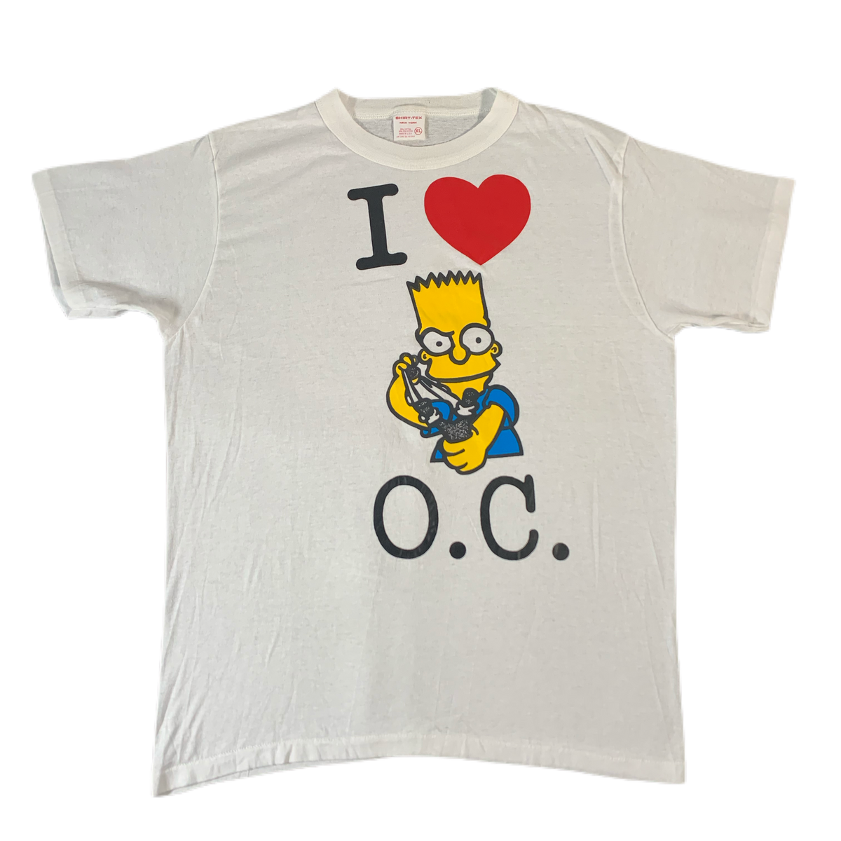 Vintage Bootleg Bart &quot;Orange County” T-Shirt - jointcustodydc