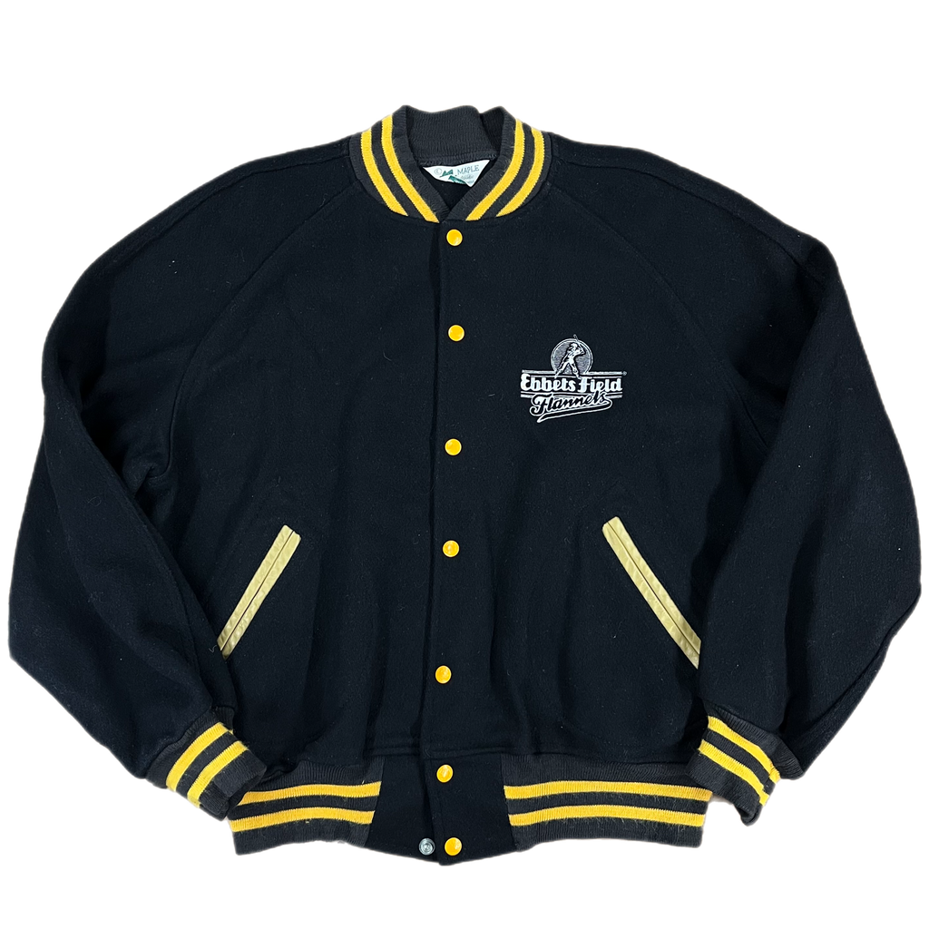 Ebbets Field Flannels Negro League Baseball Allover Vintage Inspired Varsity Jacket