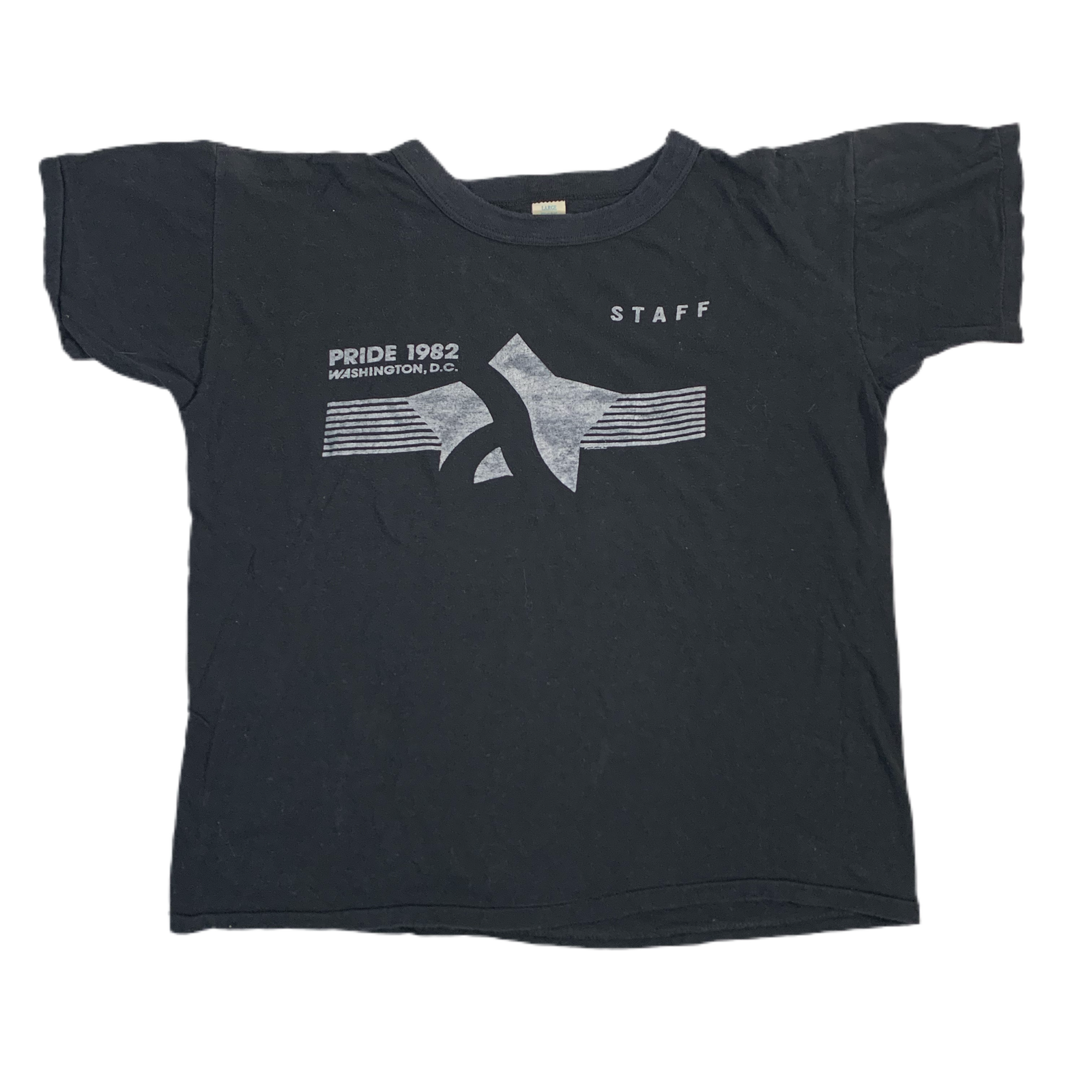 Vintage Washington, D.C. “Pride ‘82” Staff T-Shirt - jointcustodydc