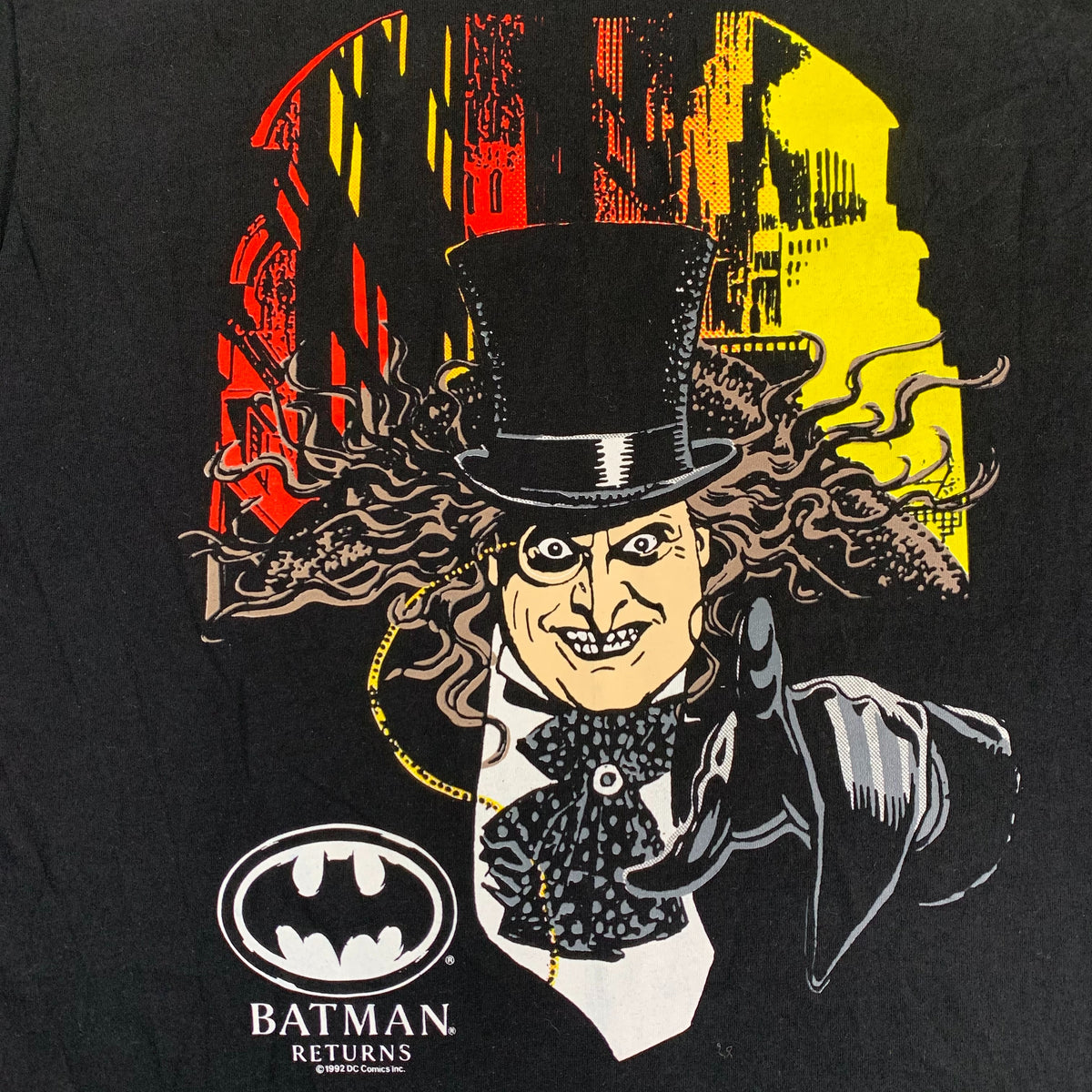 Vintage Batman Returns &quot;Penguin&quot; T-Shirt
