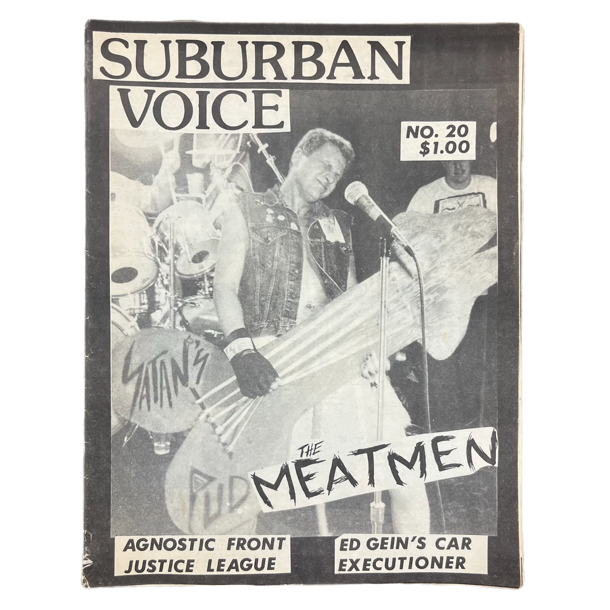 Vintage Suburban Voice &quot;The Meatmen Cover&quot; Issue #20