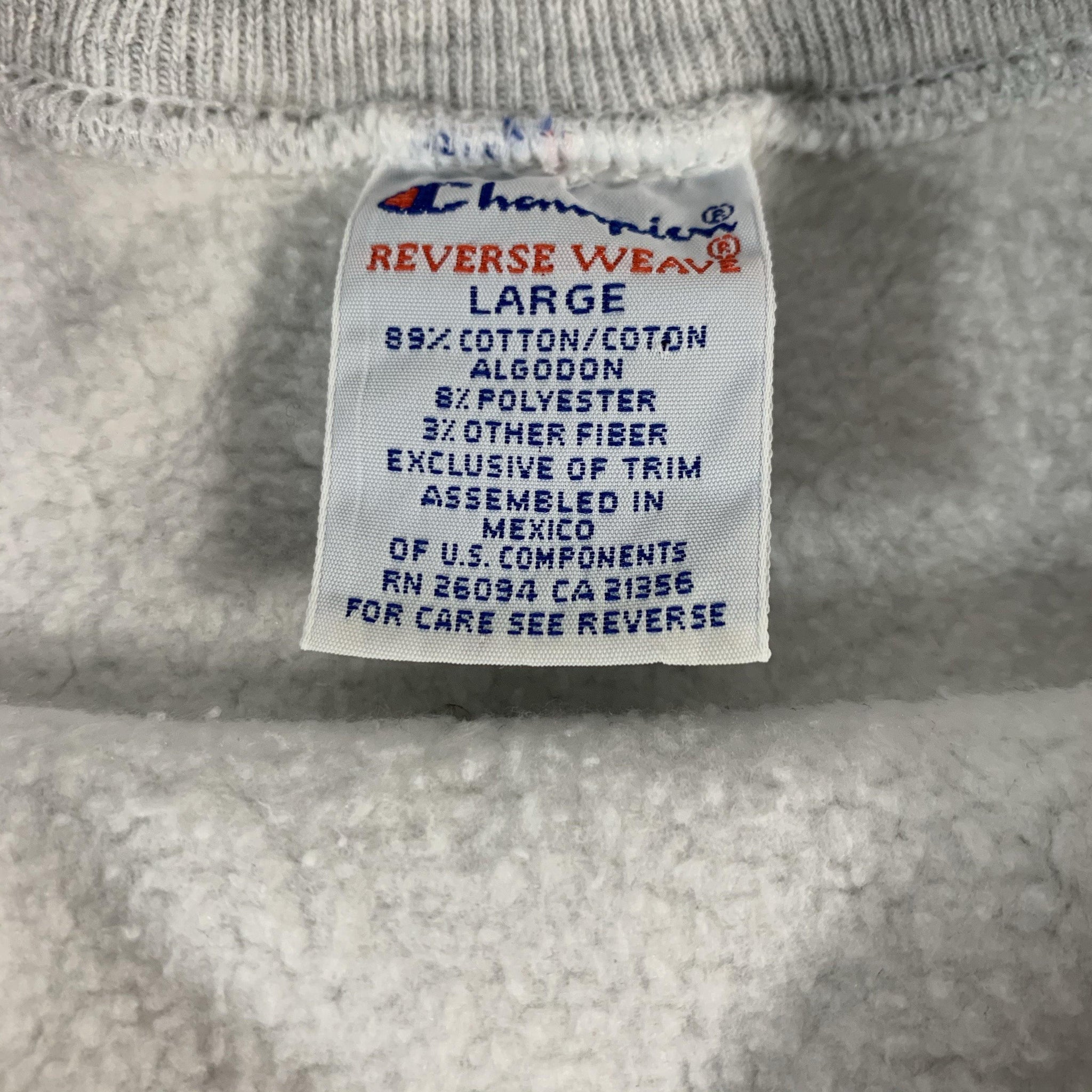 Vintage Champion Reverse Weave 