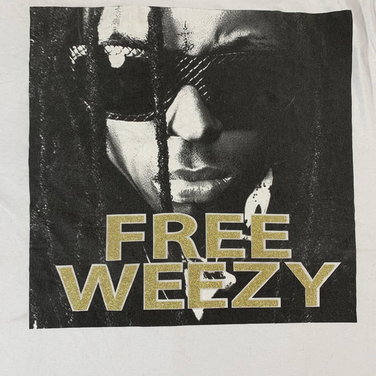 Vintage Lil Wayne &quot;Free Weezy&quot; T-Shirt - jointcustodydc