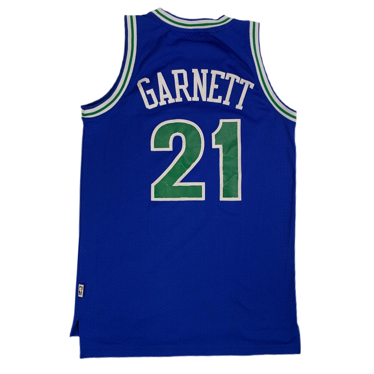 Vintage Minnesota Timberwolves &quot;Kevin Garnett&quot; Adidas Hardwood Classics Jersey