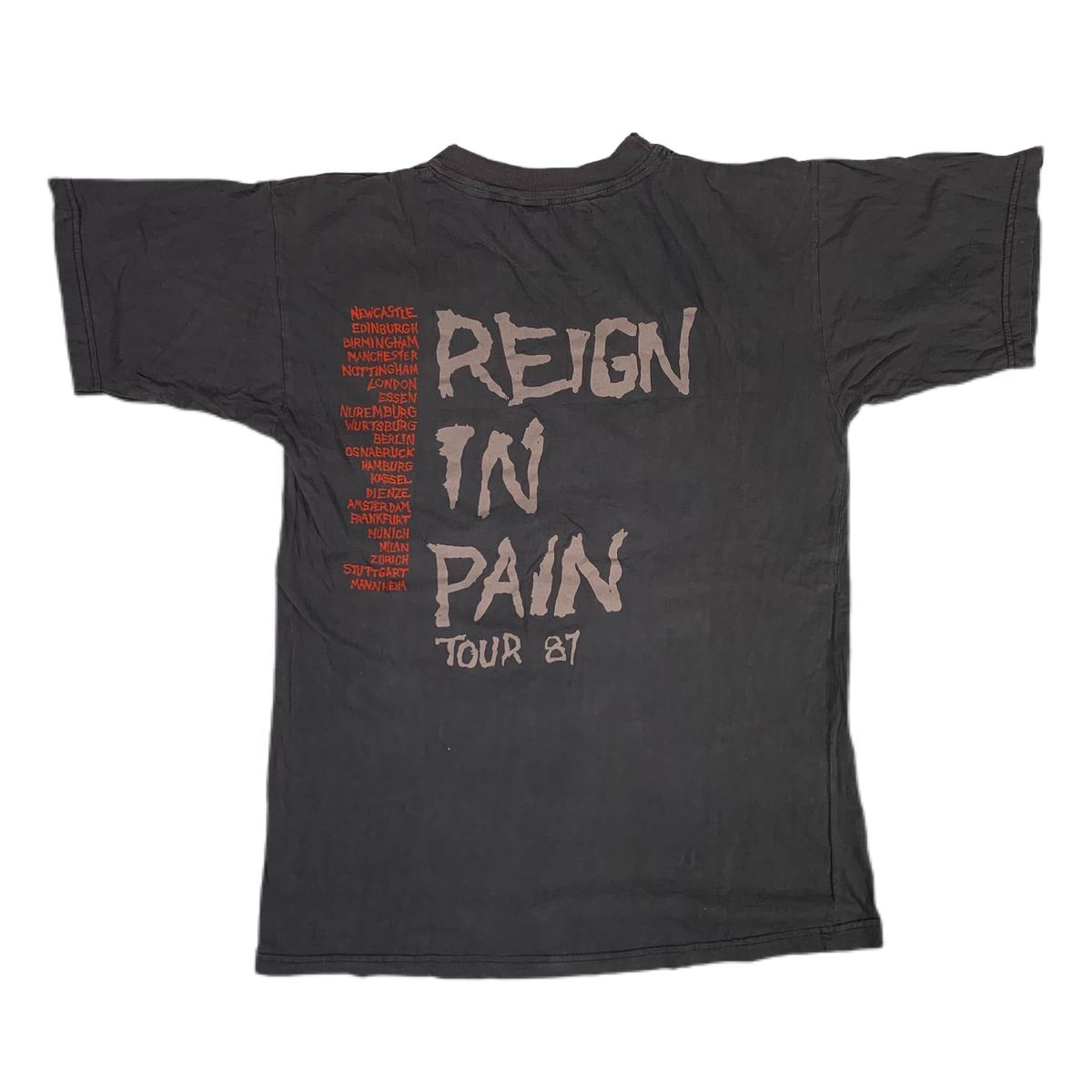Vintage Slayer &quot;Reign In Pain&quot; Def Jam Recordings T-Shirt