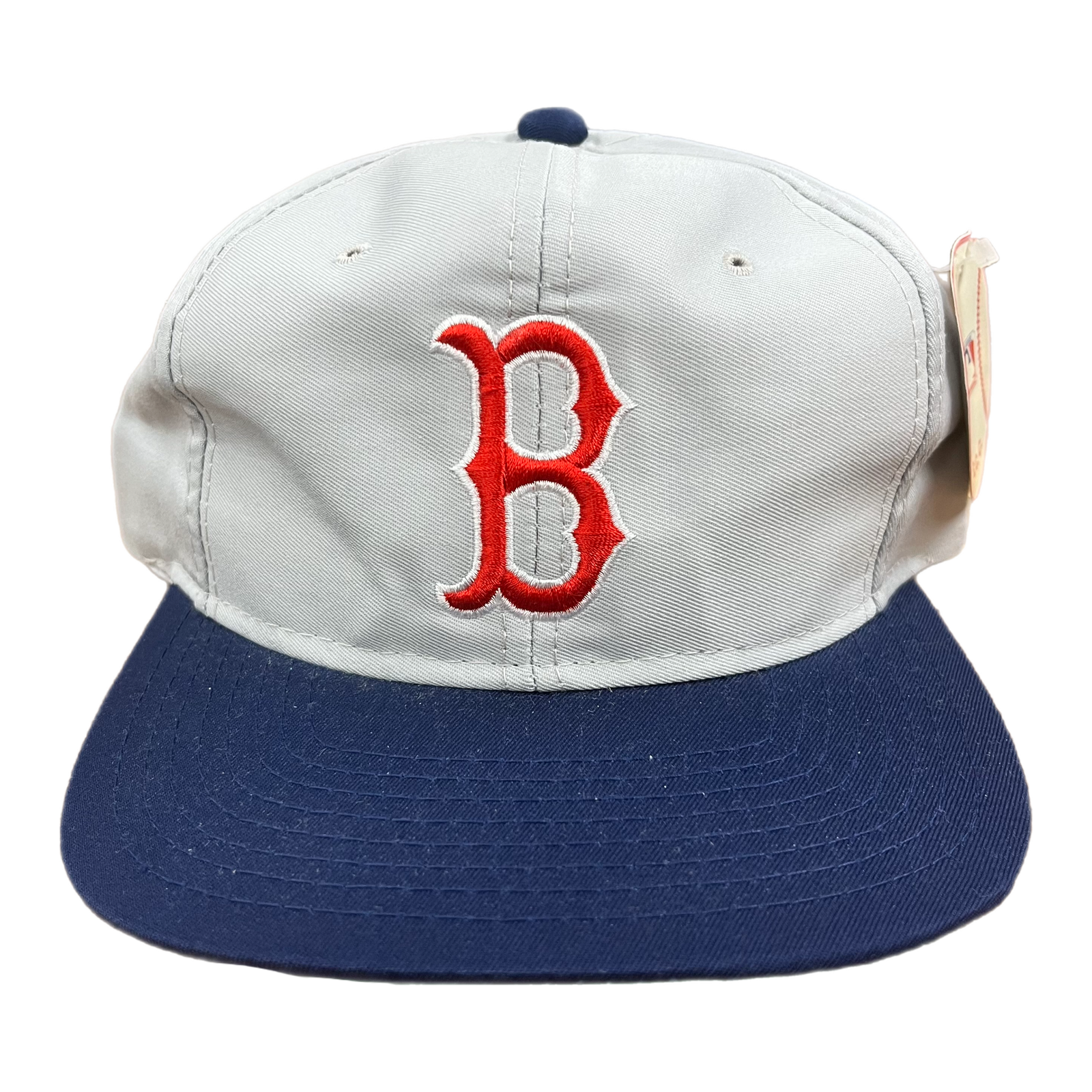 VINTAGE Detroit Tigers Hat Cap Adjustable Red Grosscap MLB Baseball Adult  90s