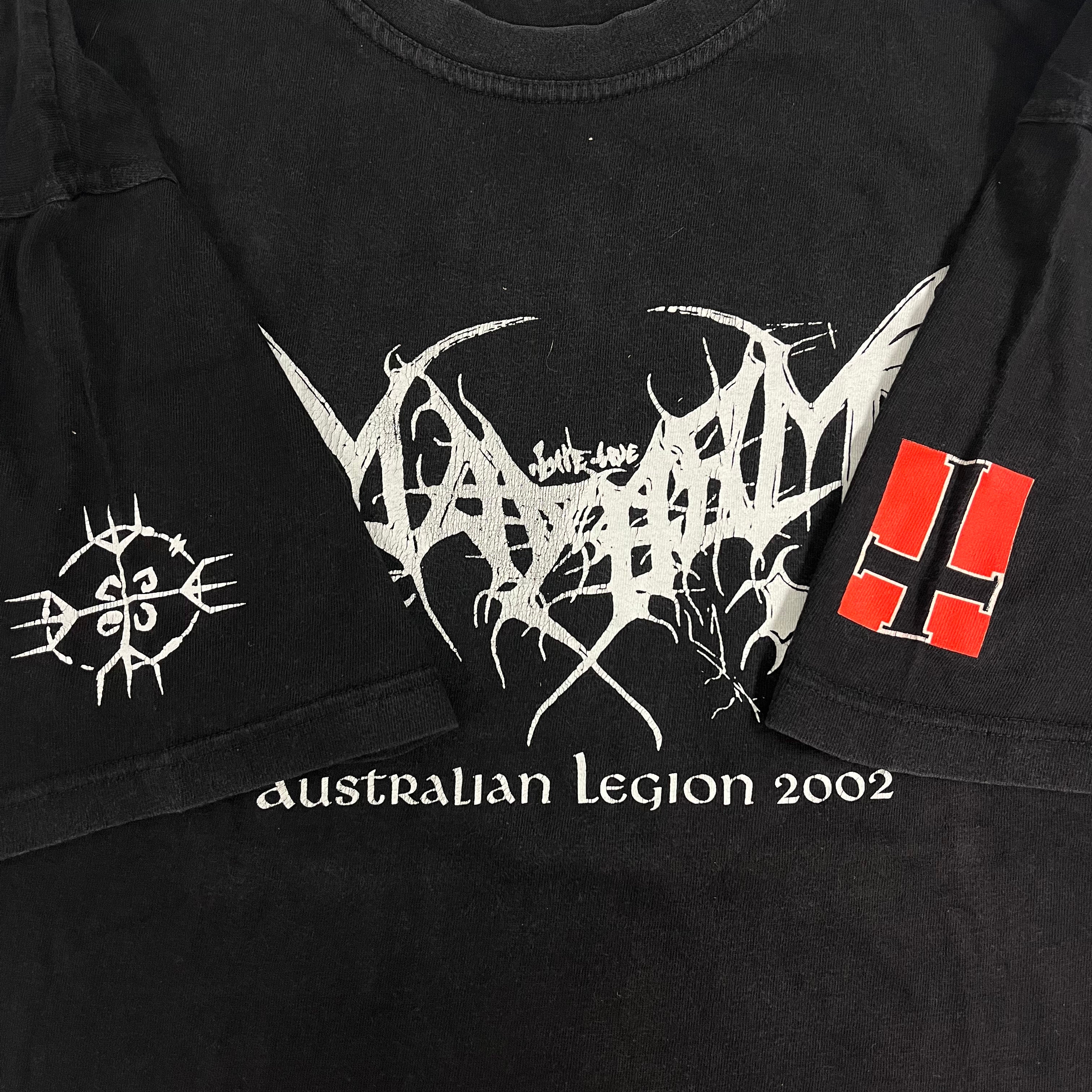 Vintage Black Assault" Australian Tour T-Shirt |
