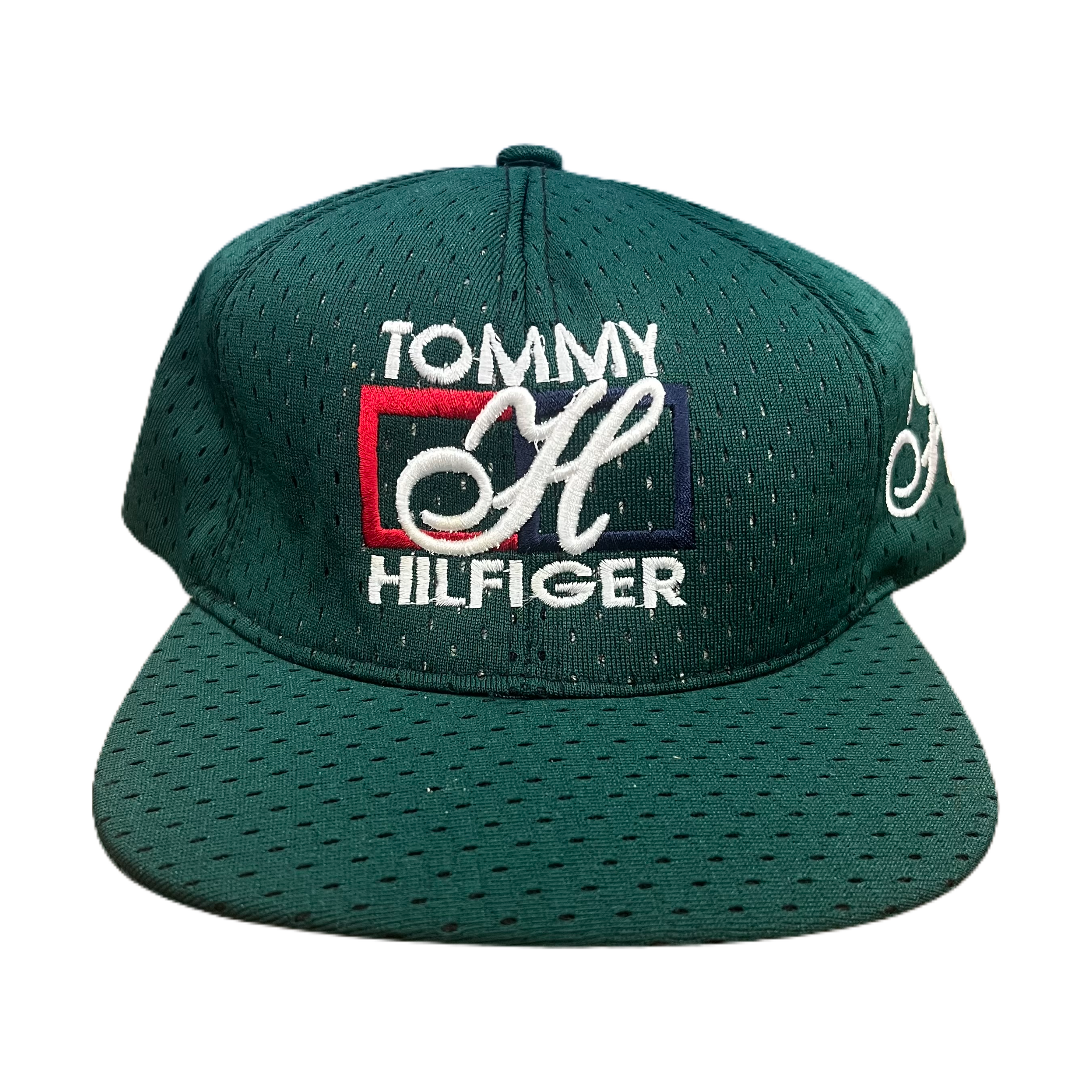 Mundskyl Velkendt elegant Vintage Tommy Hilfiger Green "Mesh" Adjustable Strapback Hat |  jointcustodydc