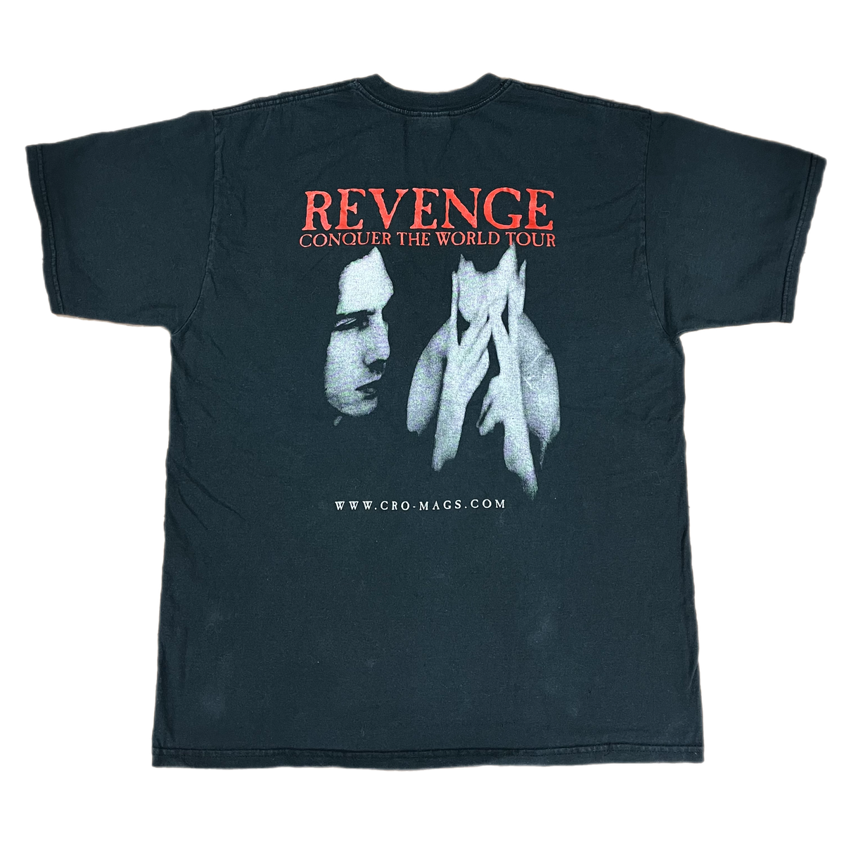 Vintage Cro-Mags &quot;Revenge&quot; Conquer The World T-Shirt