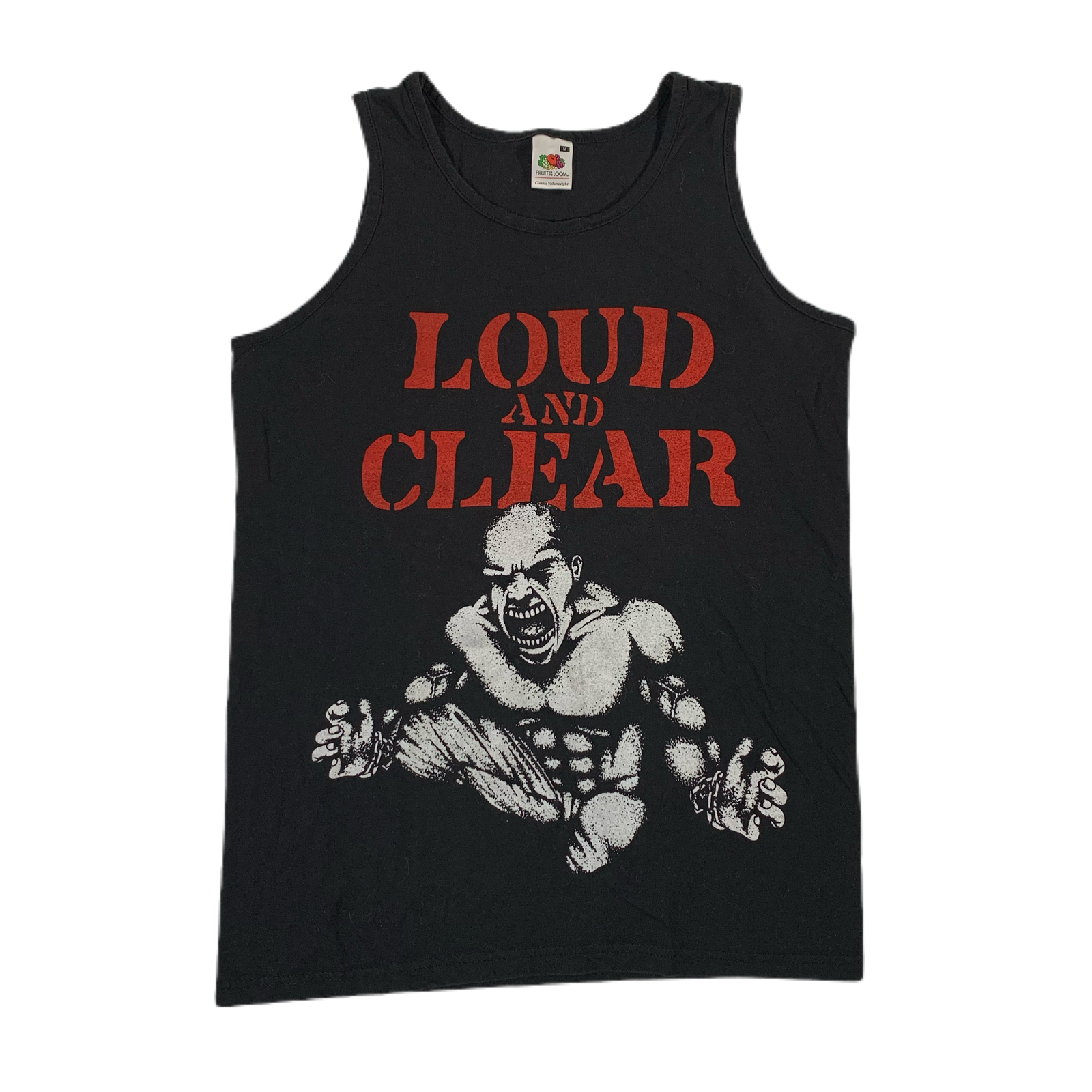 Vintage Loud And Clear “Powered Records” Tank Top - jointcustodydc