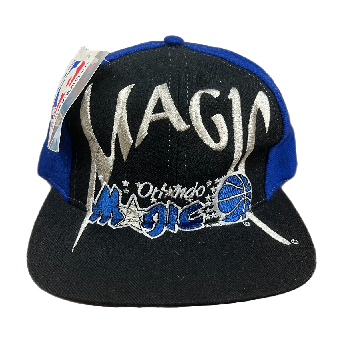 Vintage Orlando Magic &quot;NBA&quot; Deadstock Embroidered Wool Snapback