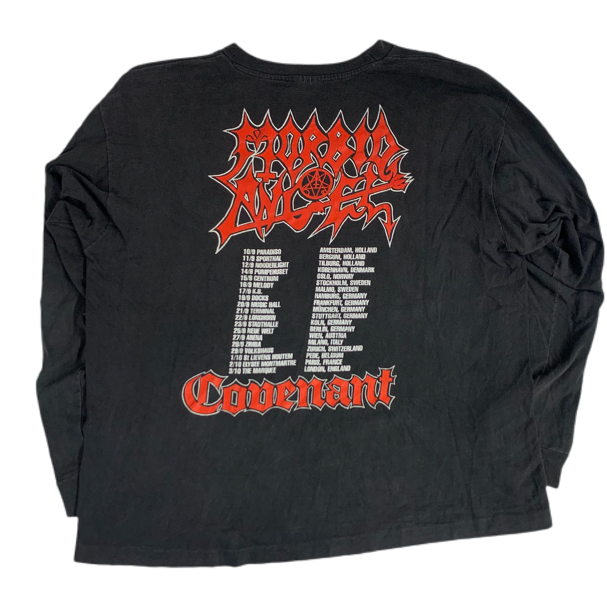 Vintage Morbid Angel &quot;Covenant&quot; Long Sleeve Shirt