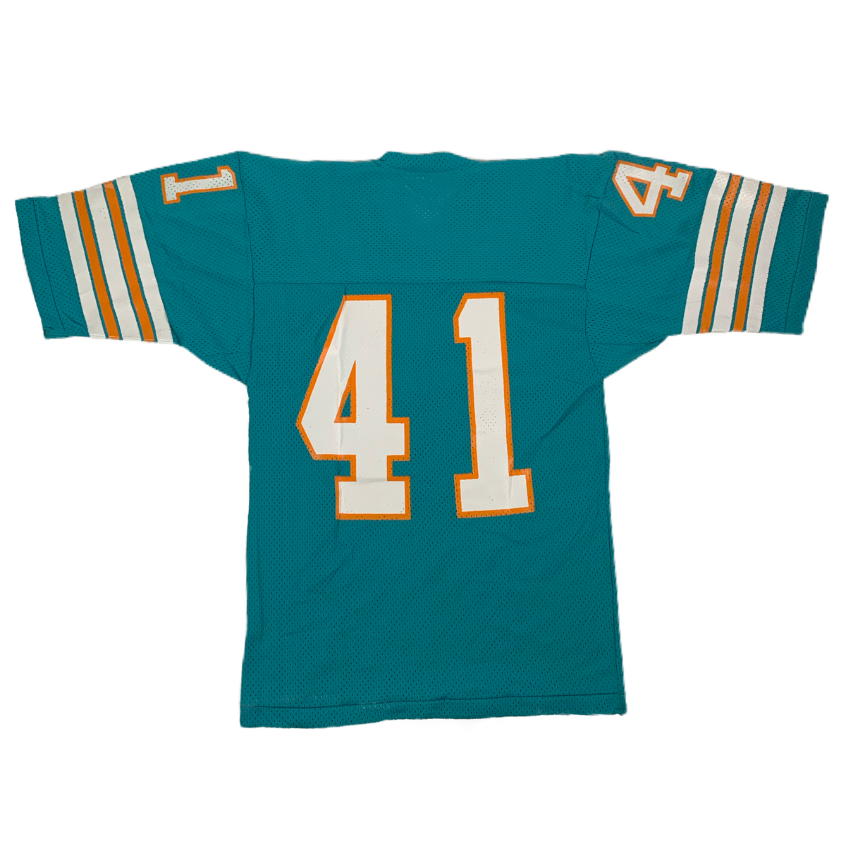 Vintage Sand Knit &quot;Keith Byars&quot; Miami Dolphins Football Jersey - jointcustodydc