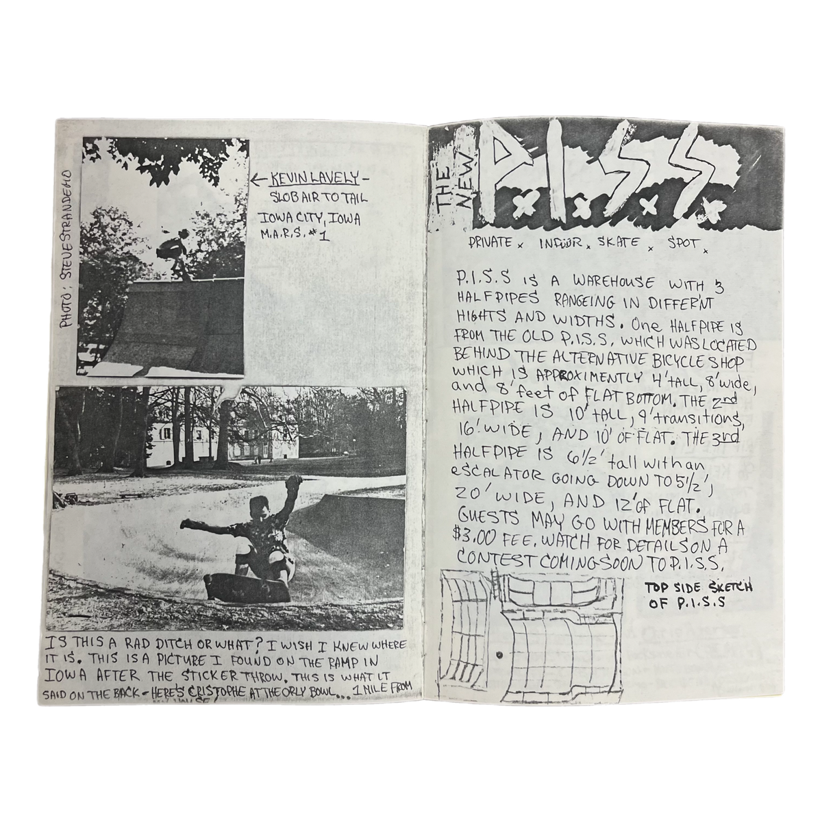 Vintage Bomb Threat #3 &quot;Minneapolis&quot; Mini Skate Zine