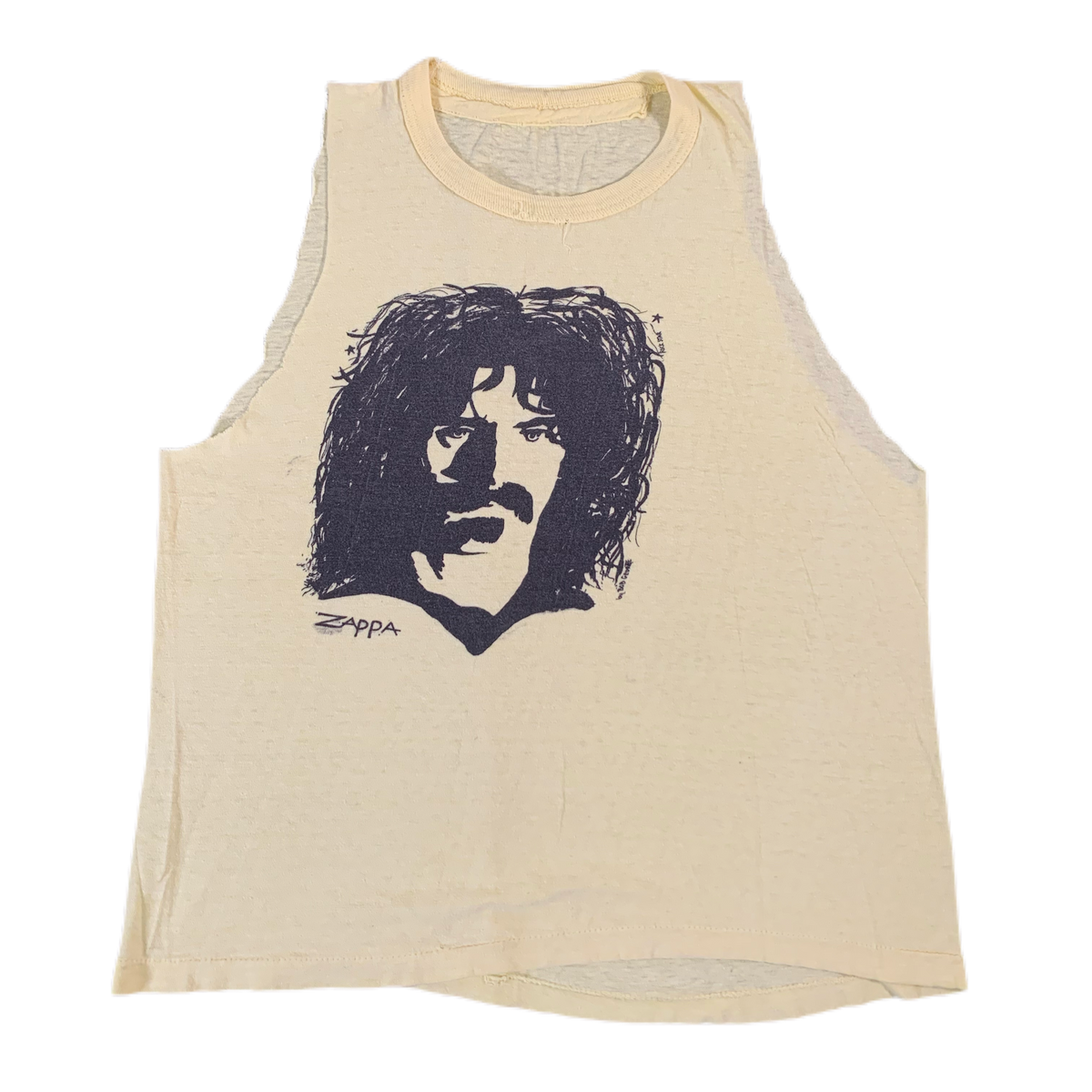 Vintage Frank Zappa “Portrait” Sleeveless T-Shirt - jointcustodydc