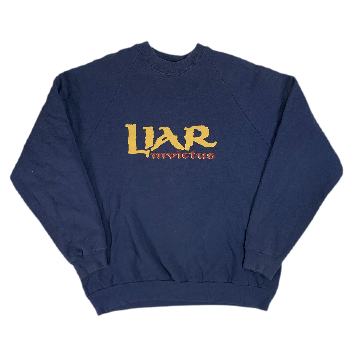 Vintage Liar &quot;Invictus&quot; Raglan Sweatshirt