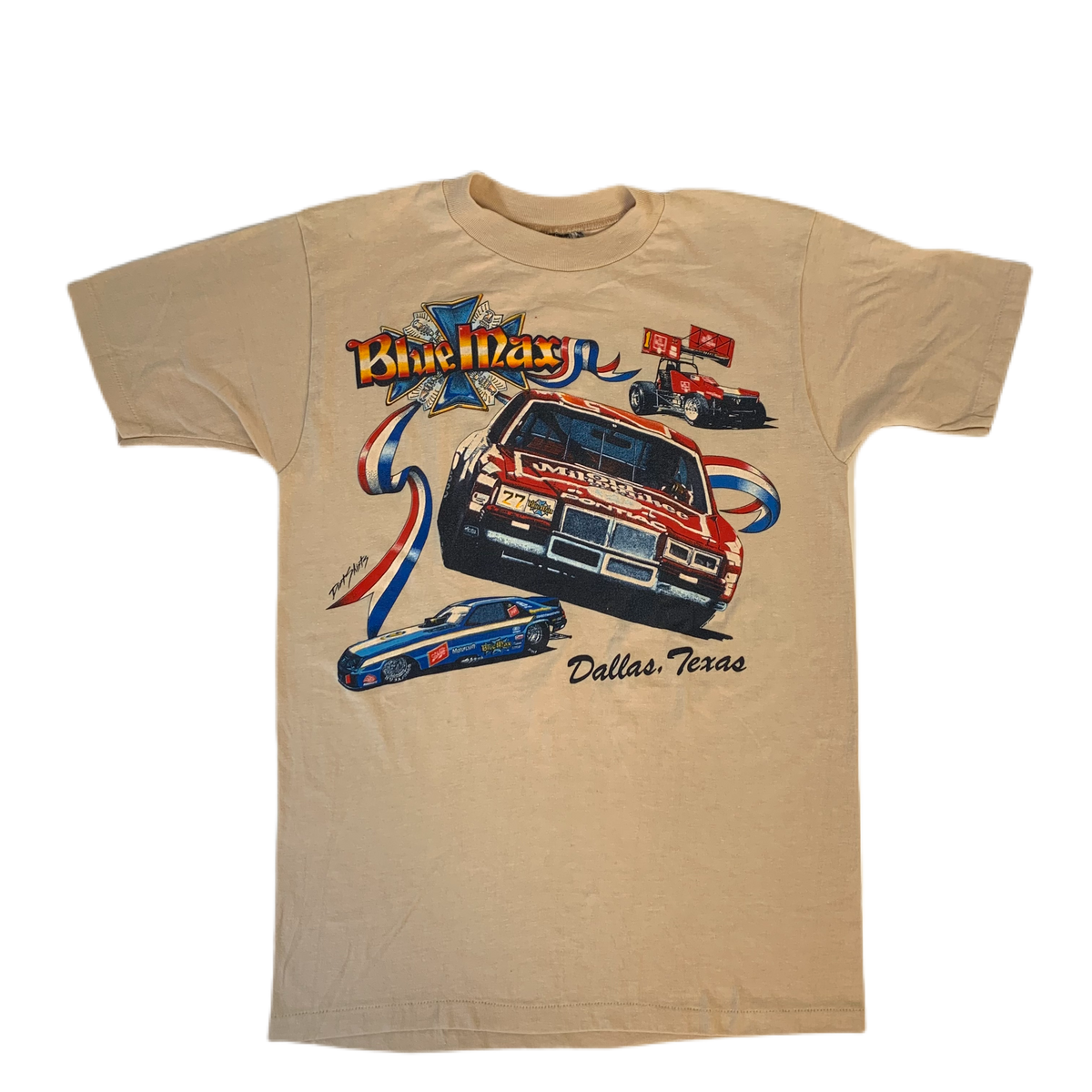 Vintage Blue Max &quot;Racing Team&quot; T-Shirt