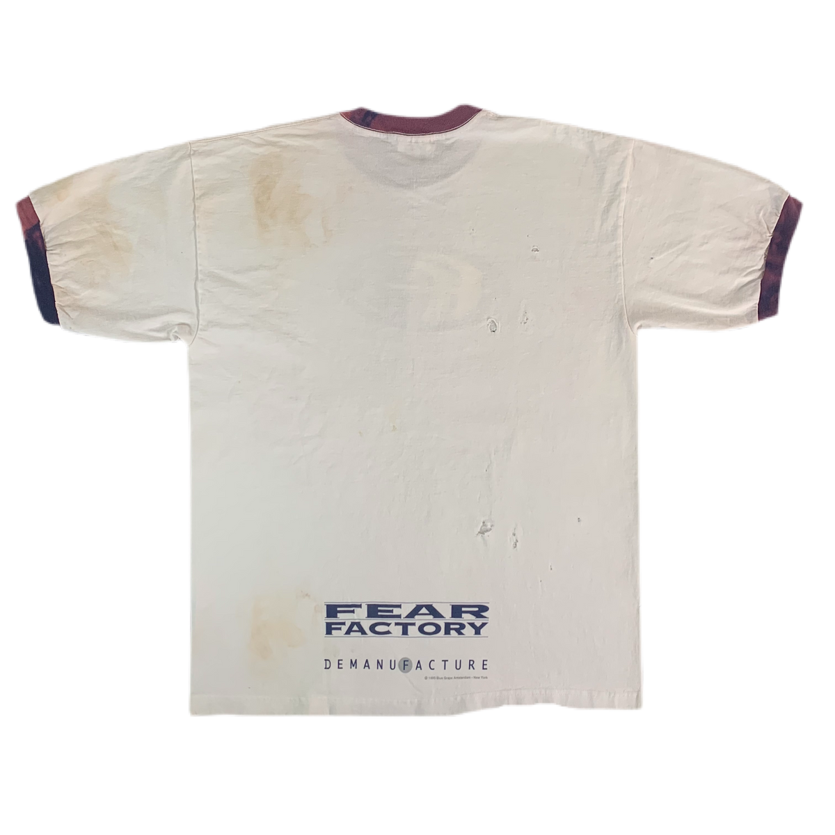 Vintage Fear Factory &quot;Demanufacture&quot; Ringer Shirt