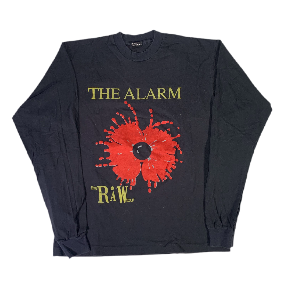 Vintage The Alarm &quot;RAW&quot; Long Sleeve Shirt