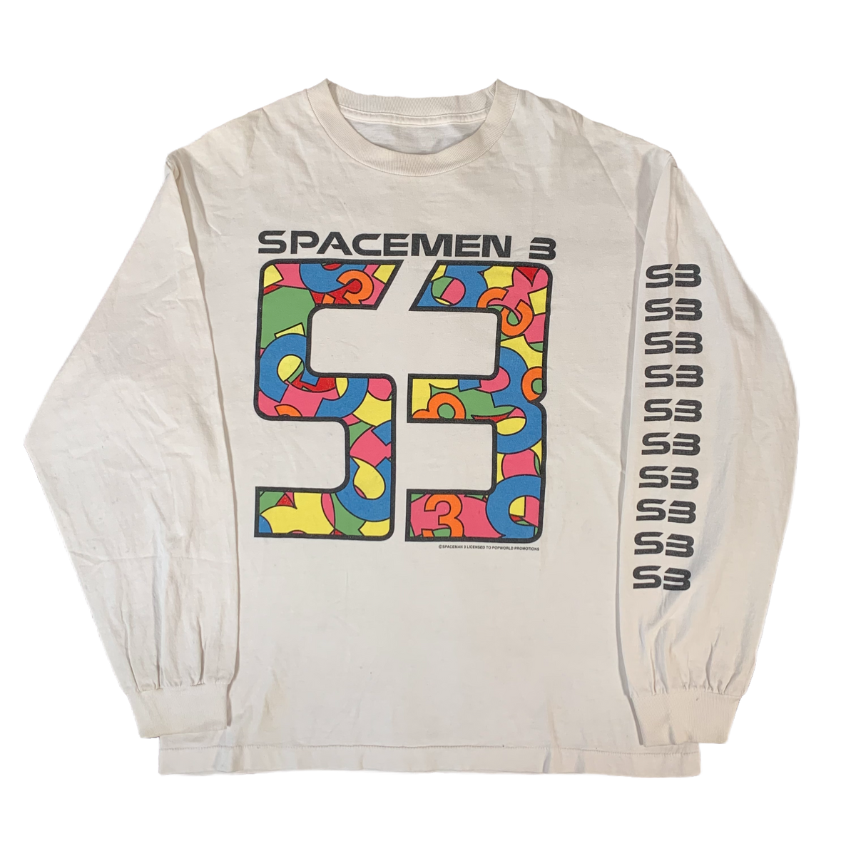 Vintage Spacemen 3 &quot;Recurring&quot; Long Sleeve Shirt