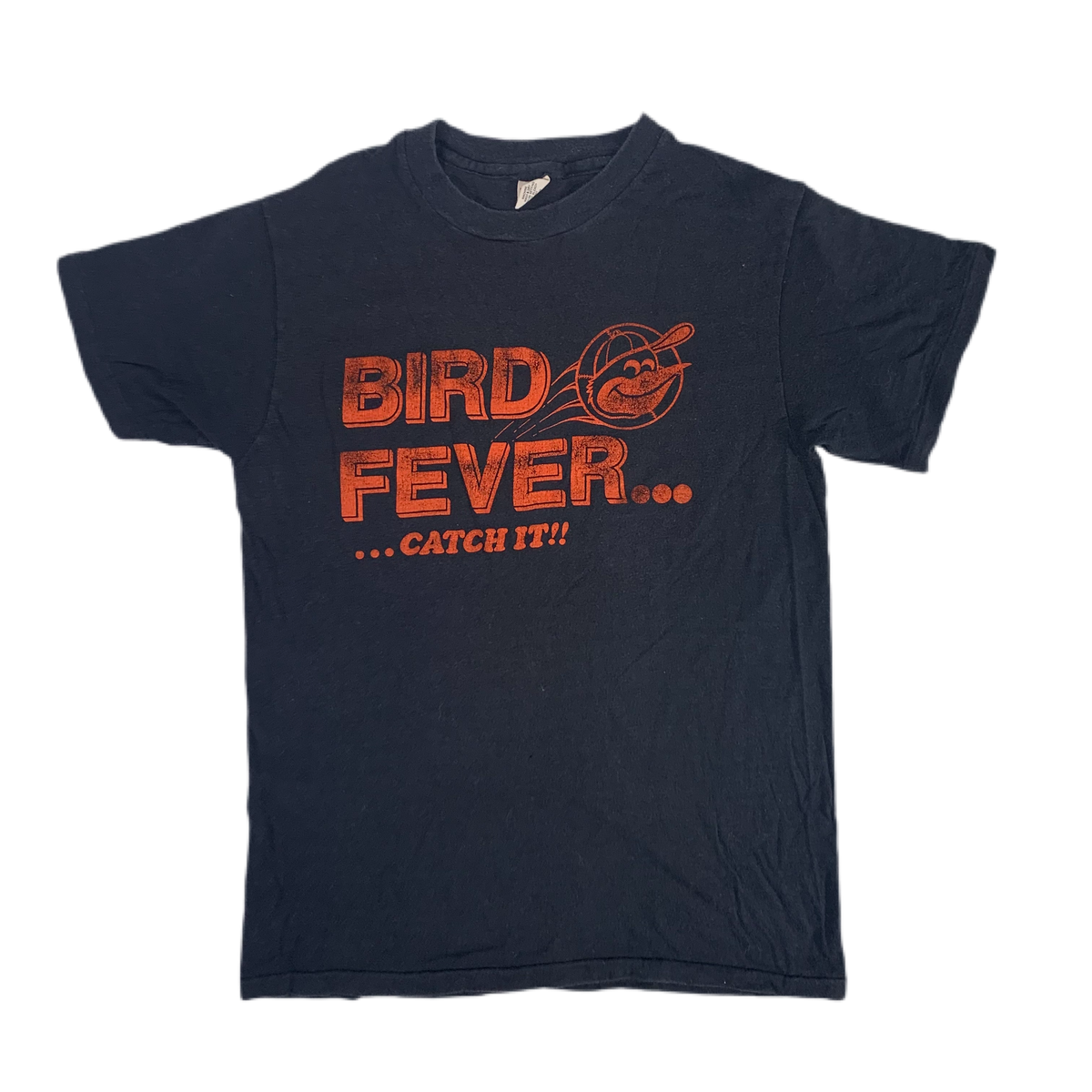 Vintage Baltimore Orioles &quot;Bird Fever&quot; T-Shirt