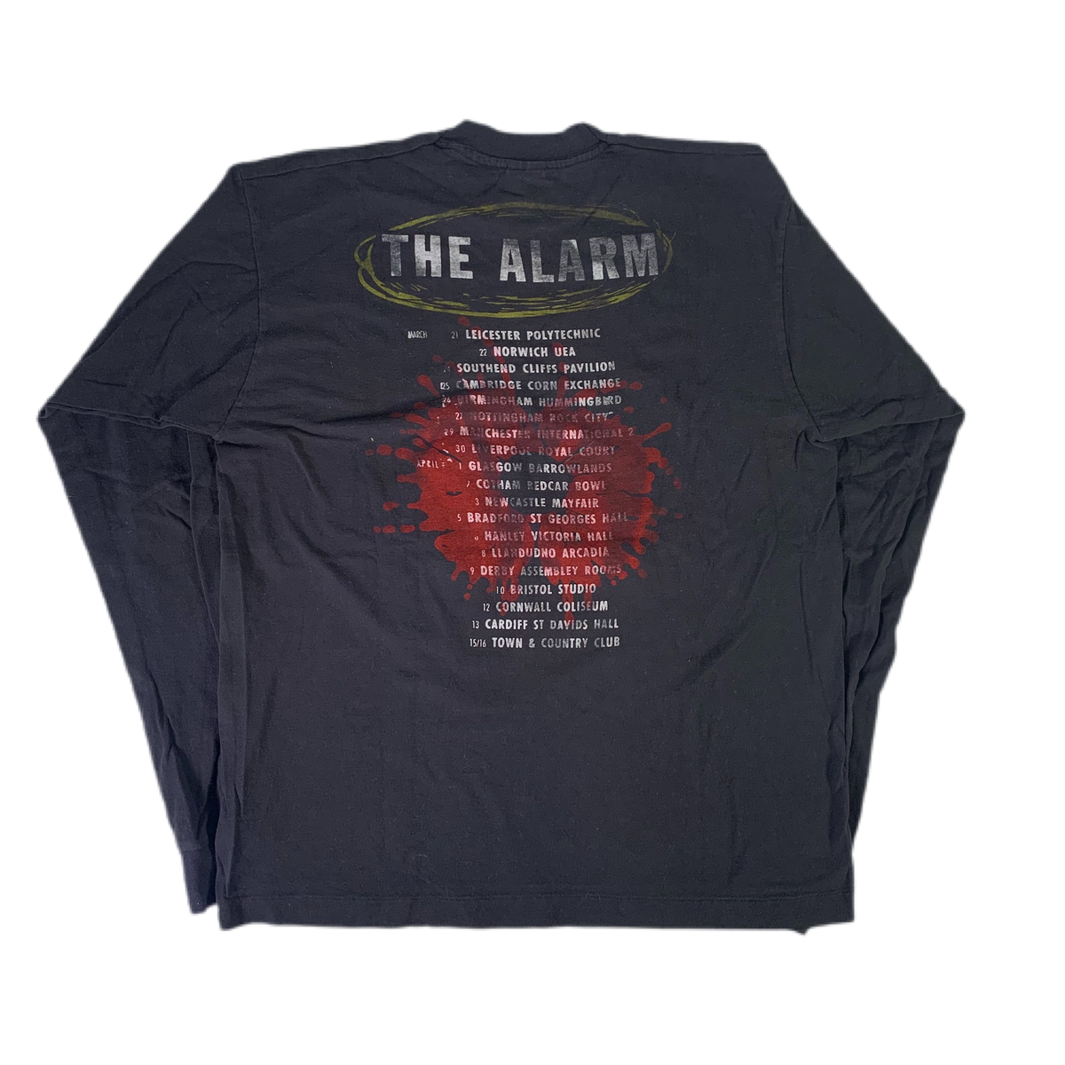 Vintage The Alarm &quot;RAW&quot; Long Sleeve Shirt