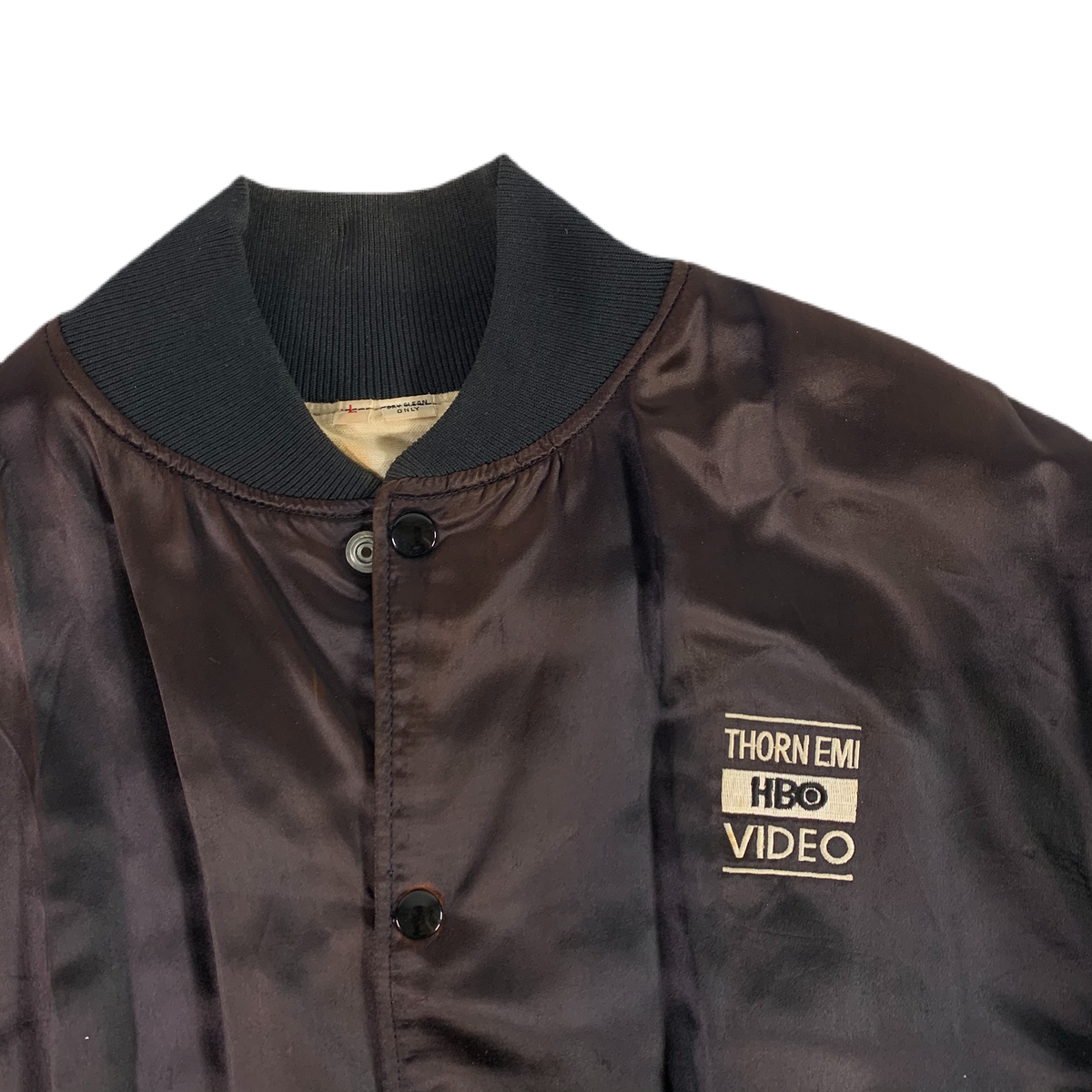 Vintage Rambo &quot;First Blood Part II&quot; Thorn Emi HBO Video Promotional Satin Jacket