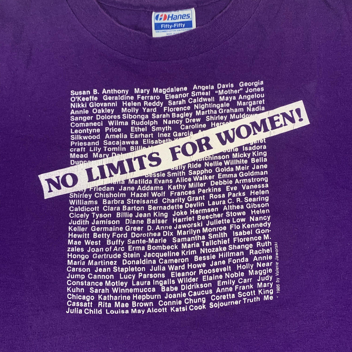 Vintage Maya Angelou “No Limits for Women” T-Shirt - jointcustodydc