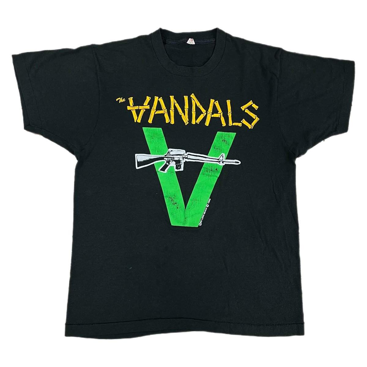 Vintage The Vandals &quot;Peace Thru Vandalism&quot; Zed Long Beach T-Shirt