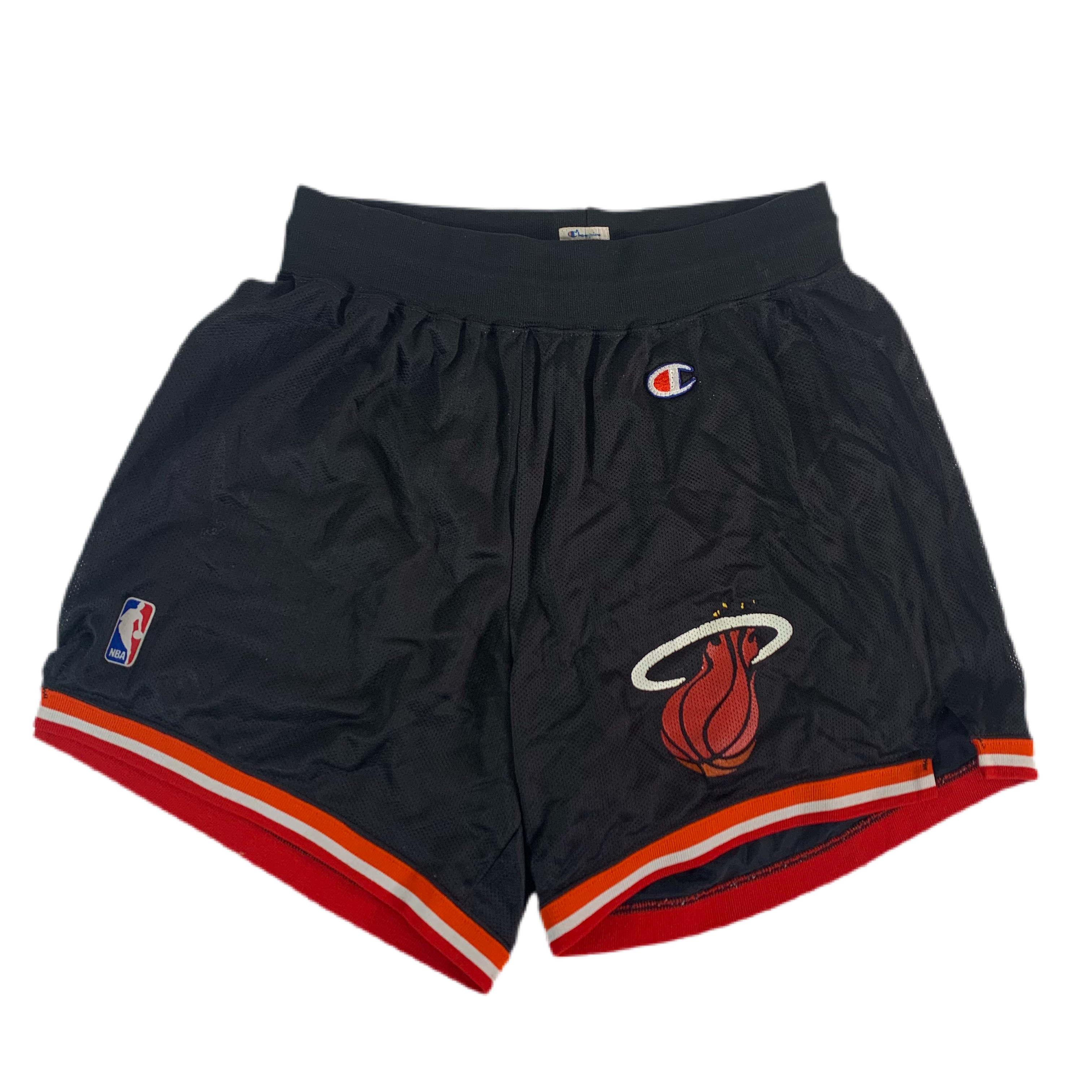Vintage Miami Heat Champion Basketball Shorts