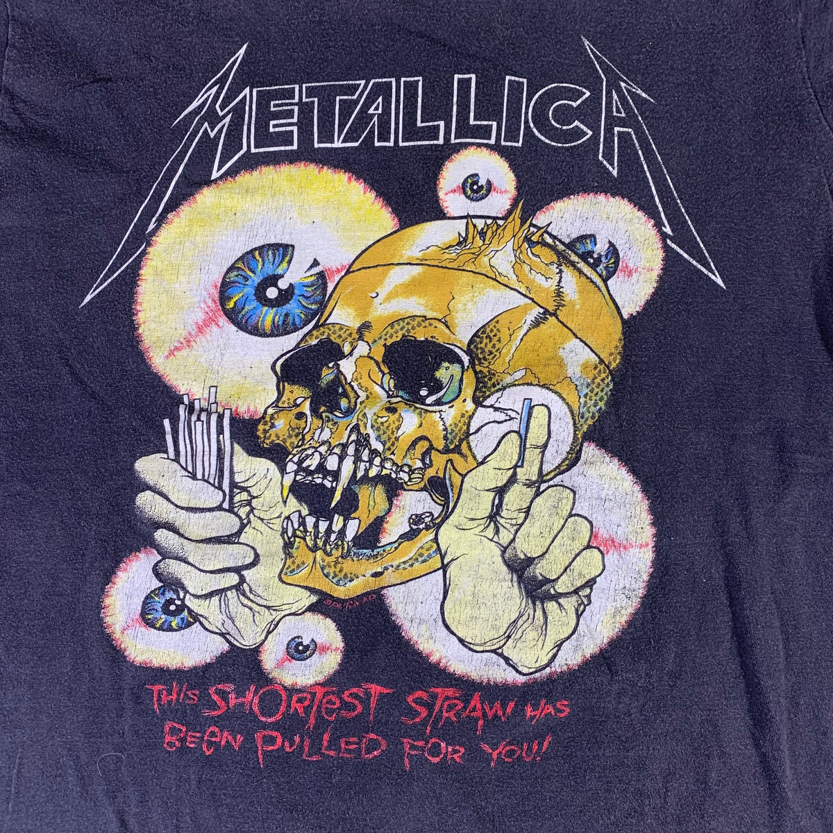 Vintage Metallica &quot;Shortest Straw&quot; T-Shirt