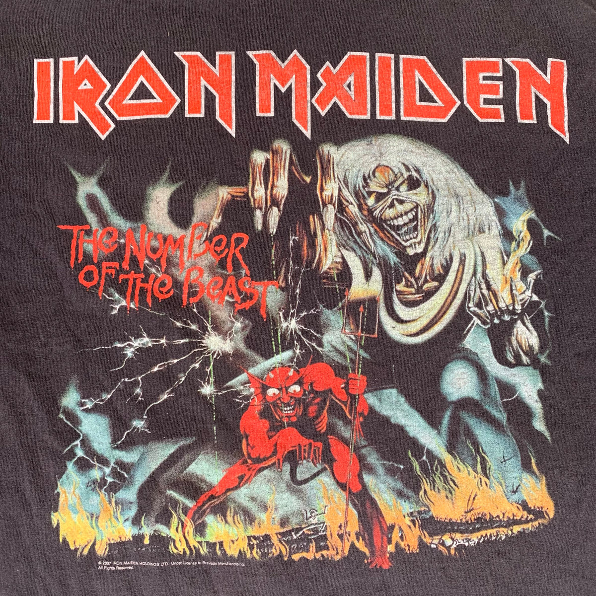 Vintage Iron Maiden &quot;The Number Of The Beast&quot; T-Shirt