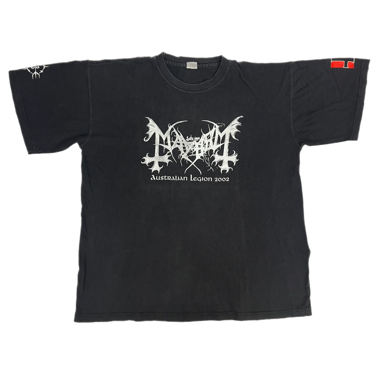 Vintage Mayhem &quot;Norwegian Black Metal Assault&quot; Australian Tour T-Shirt