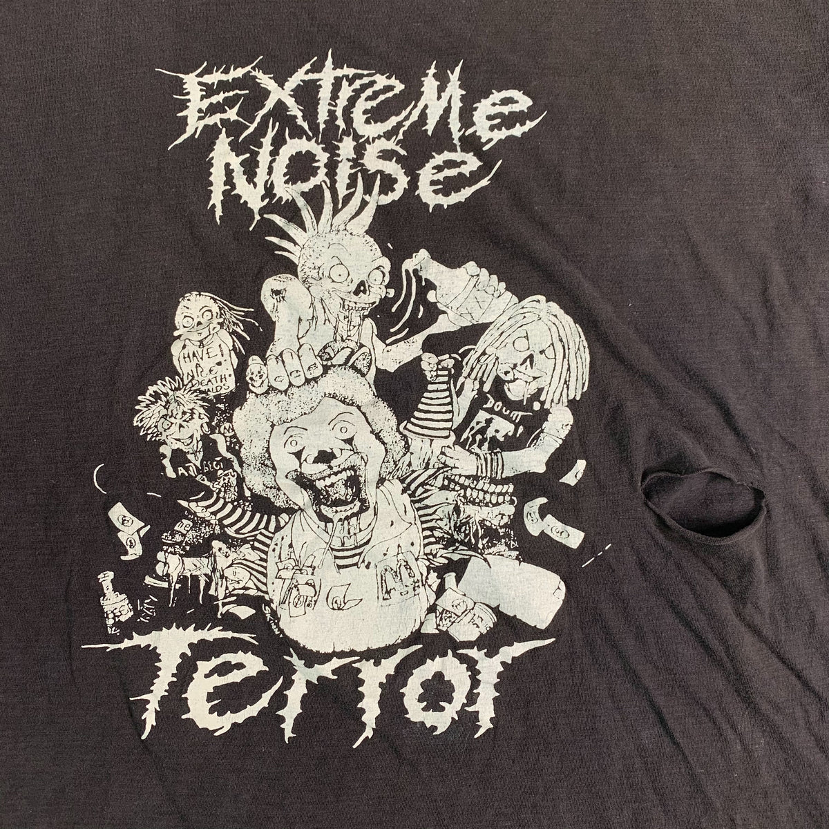 Vintage Extreme Noise Terror &quot;In It For Life&quot; T-Shirt