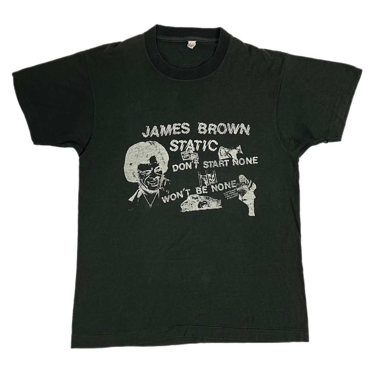 Vintage James Brown &quot;Static&quot; T-Shirt