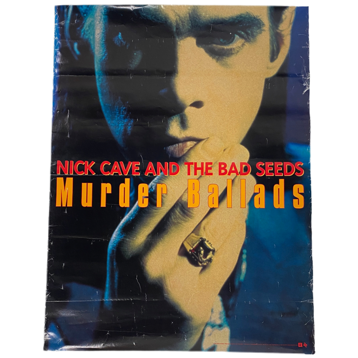 Vintage Nick Cave And The Bad Seeds &quot;Murder Ballads&quot; Poster