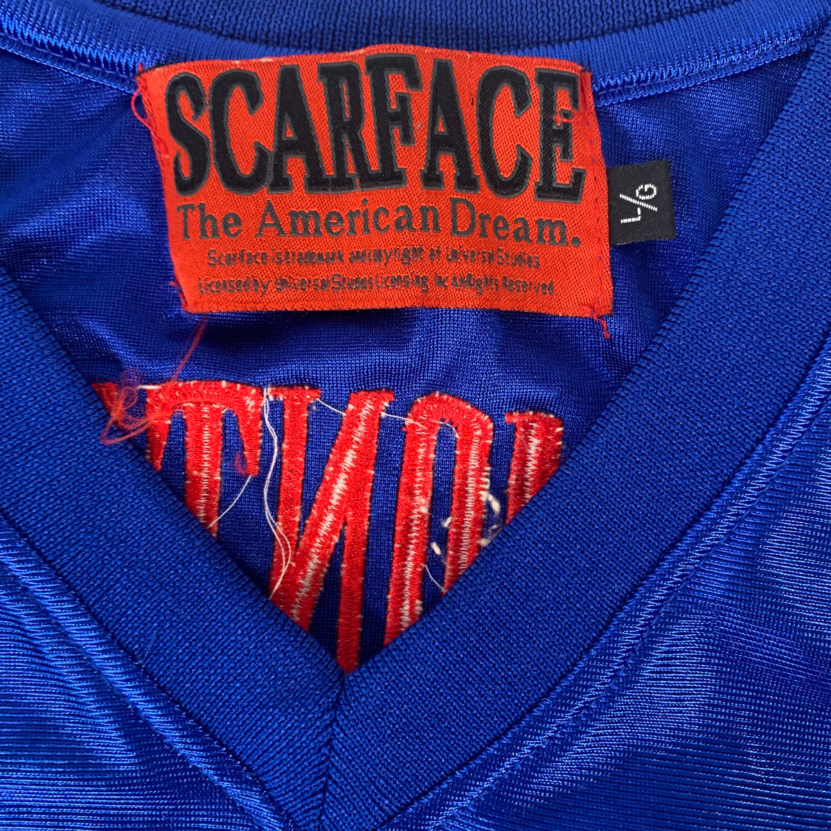 Vintage Scarface &quot;Tony Montana&quot; Basketball Jersey