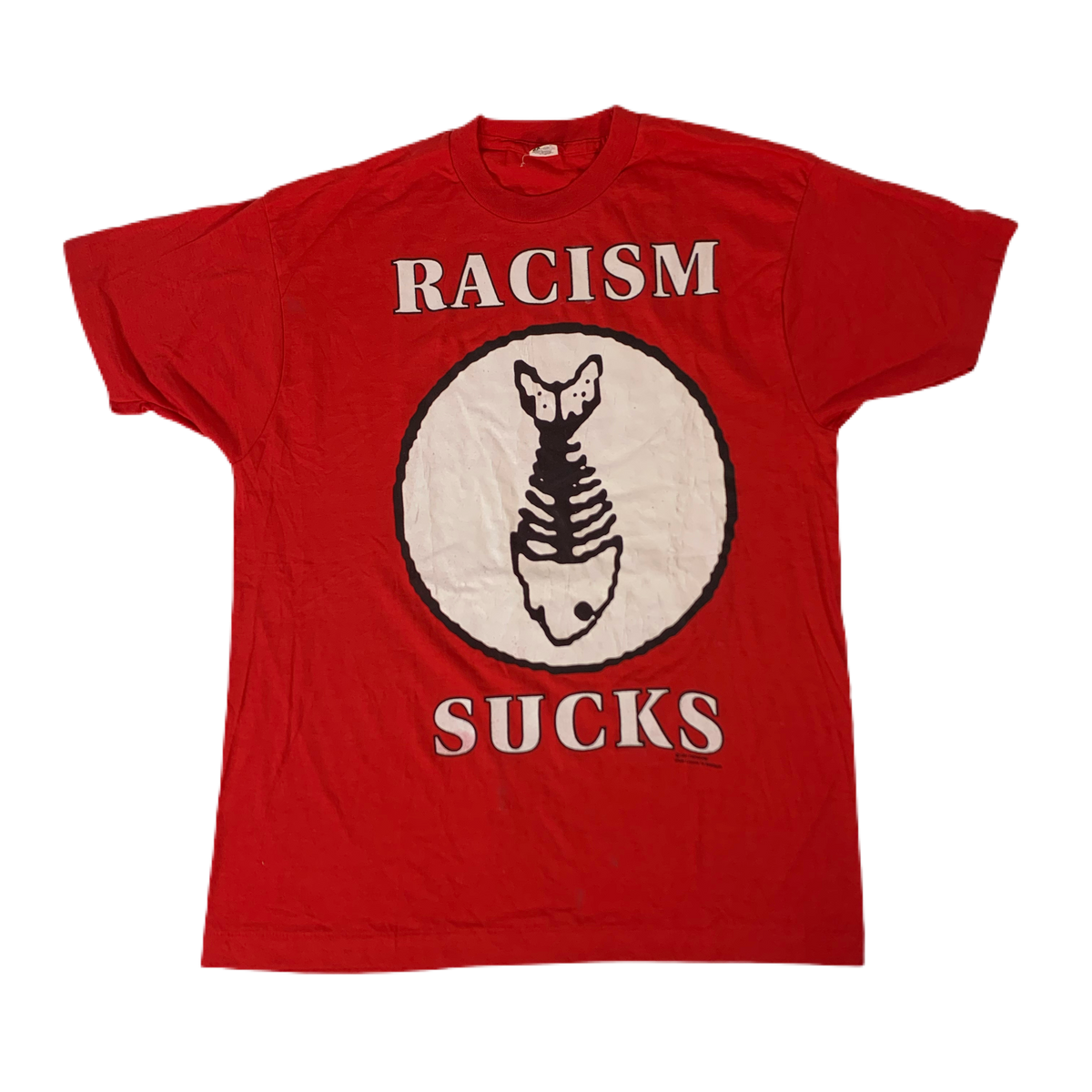 Vintage Fishbone &quot;Racism Sucks&quot; T-Shirt - jointcustodydc