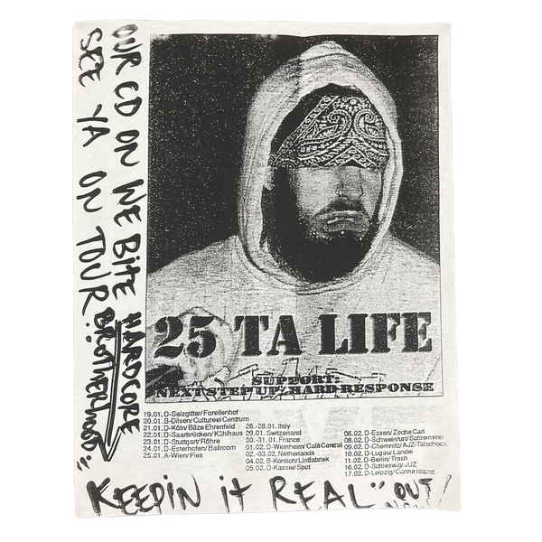 Vintage 25 Ta Life Next Step Up Hard Response 