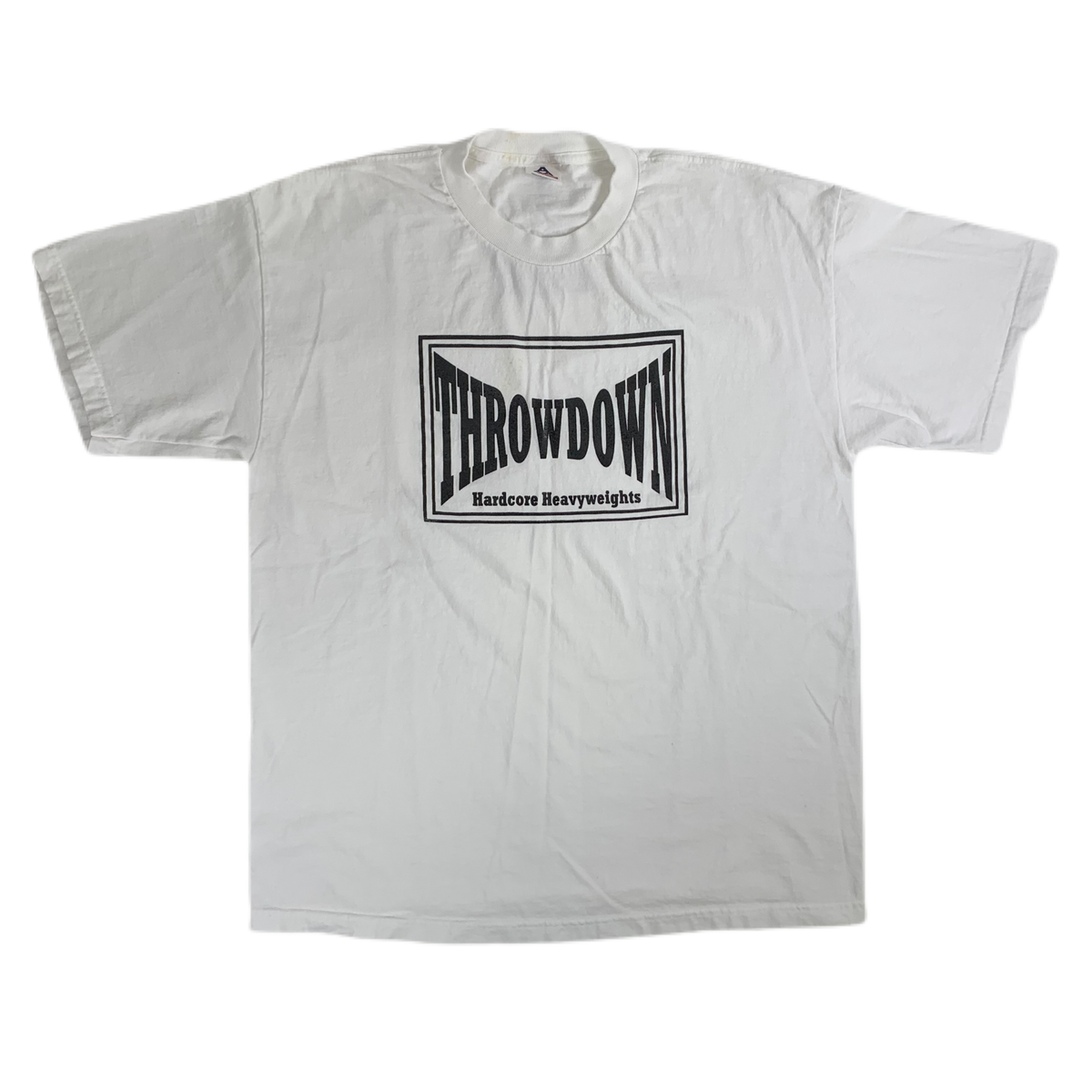 Vintage Throwdown &quot;Hardcore Heavyweights&quot; Indecision Records T-Shirt