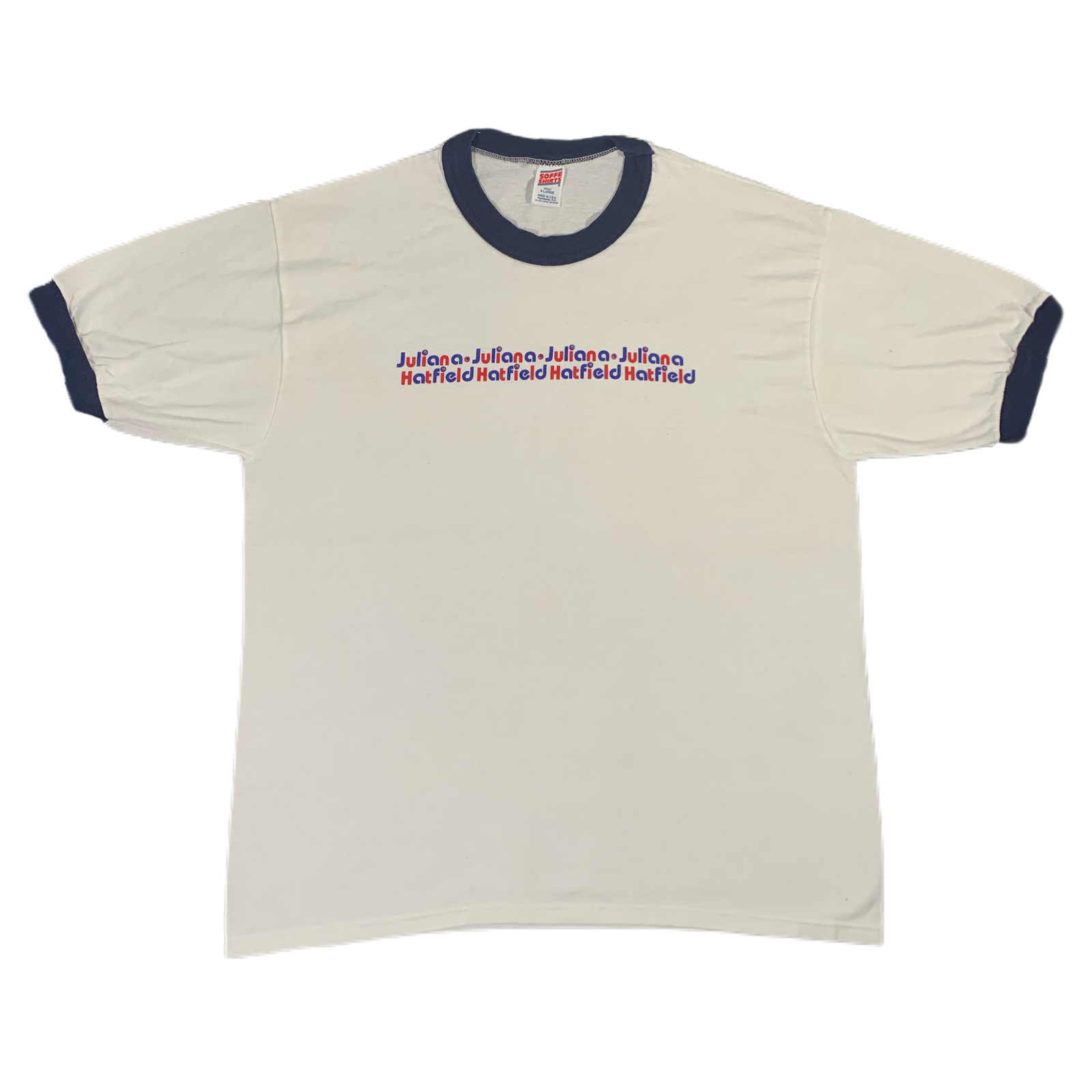 Vintage Juliana Hatfield “Multicolored” Ringer Shirt - jointcustodydc