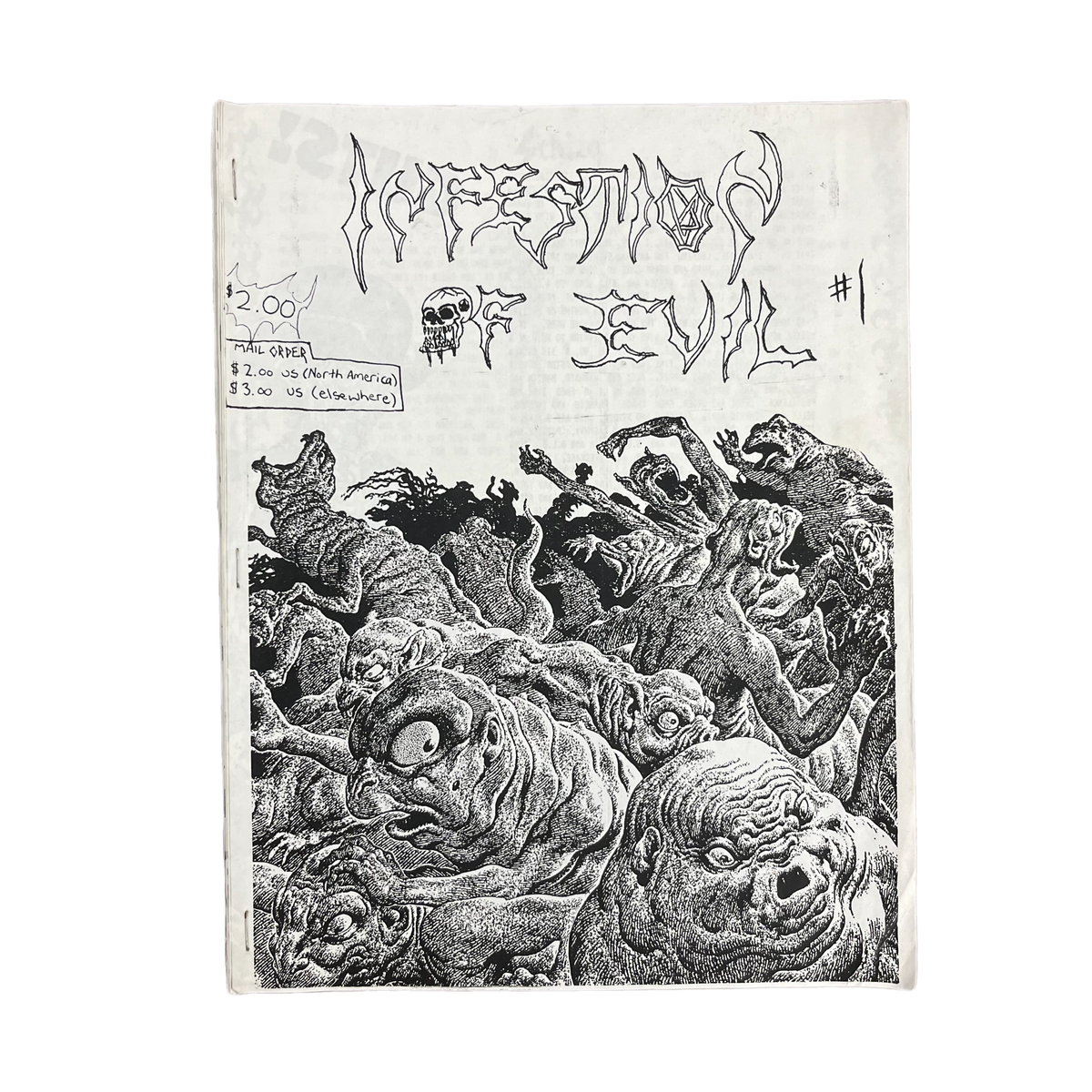 Vintage Infestion Of Evil &quot;Death Metal&quot; Fanzine Issue #1