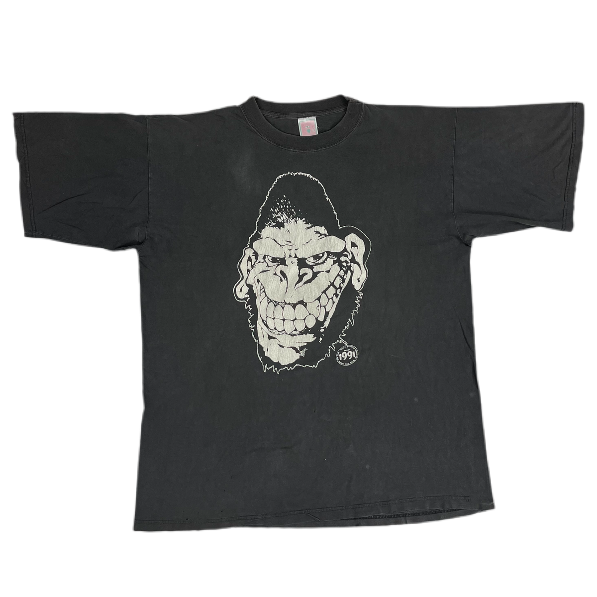 Vintage Gorilla Biscuits &quot;Kick You Where You Live&quot; 1991 T-Shirt