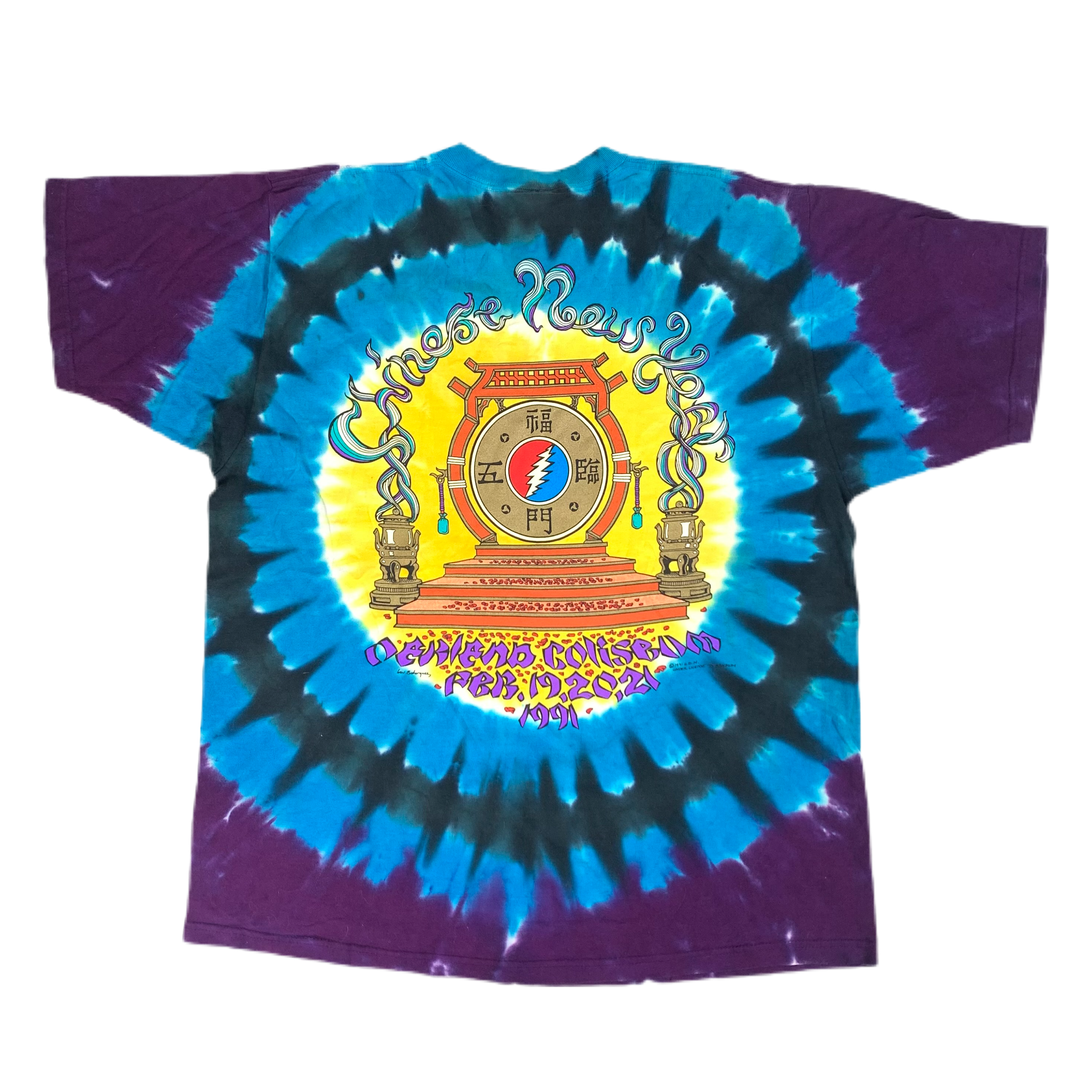 Grateful Dead Woodbears Tie Dye T-Shirt