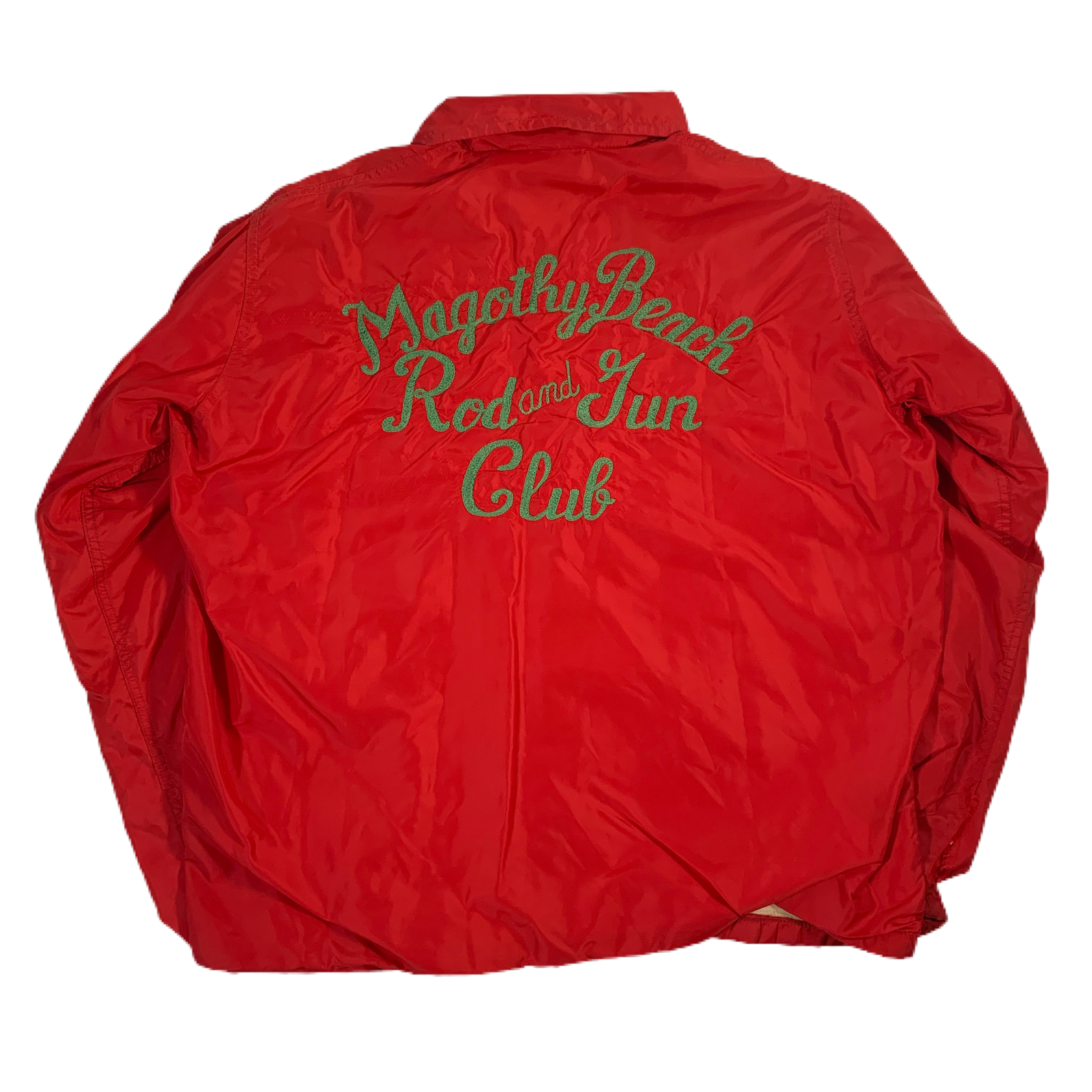 Vintage Brook Robinson Magothy Beach “Rod & Gun Club” Windbreaker - jointcustodydc