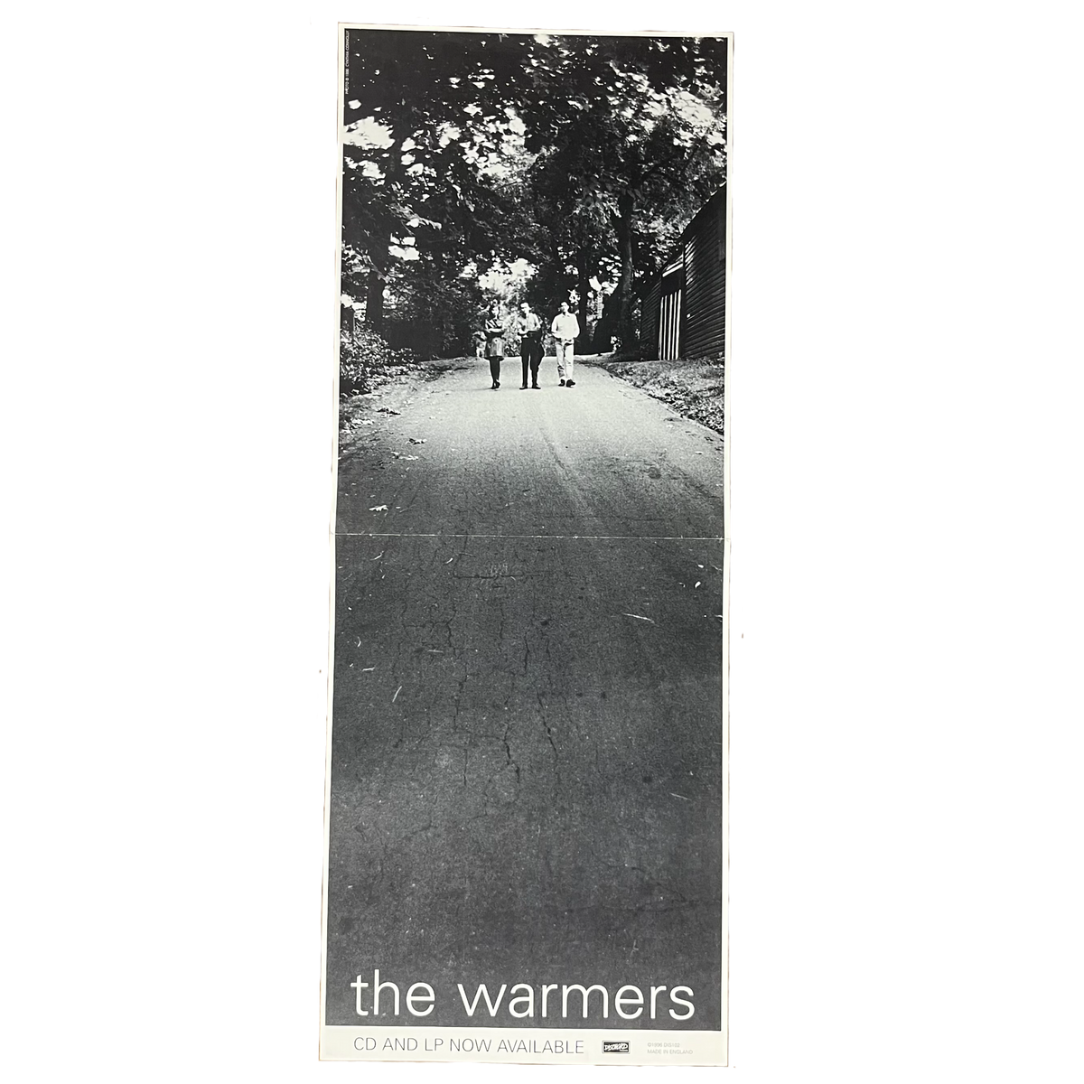 Vintage The Warmers &quot;Dischord Records&quot; Poster