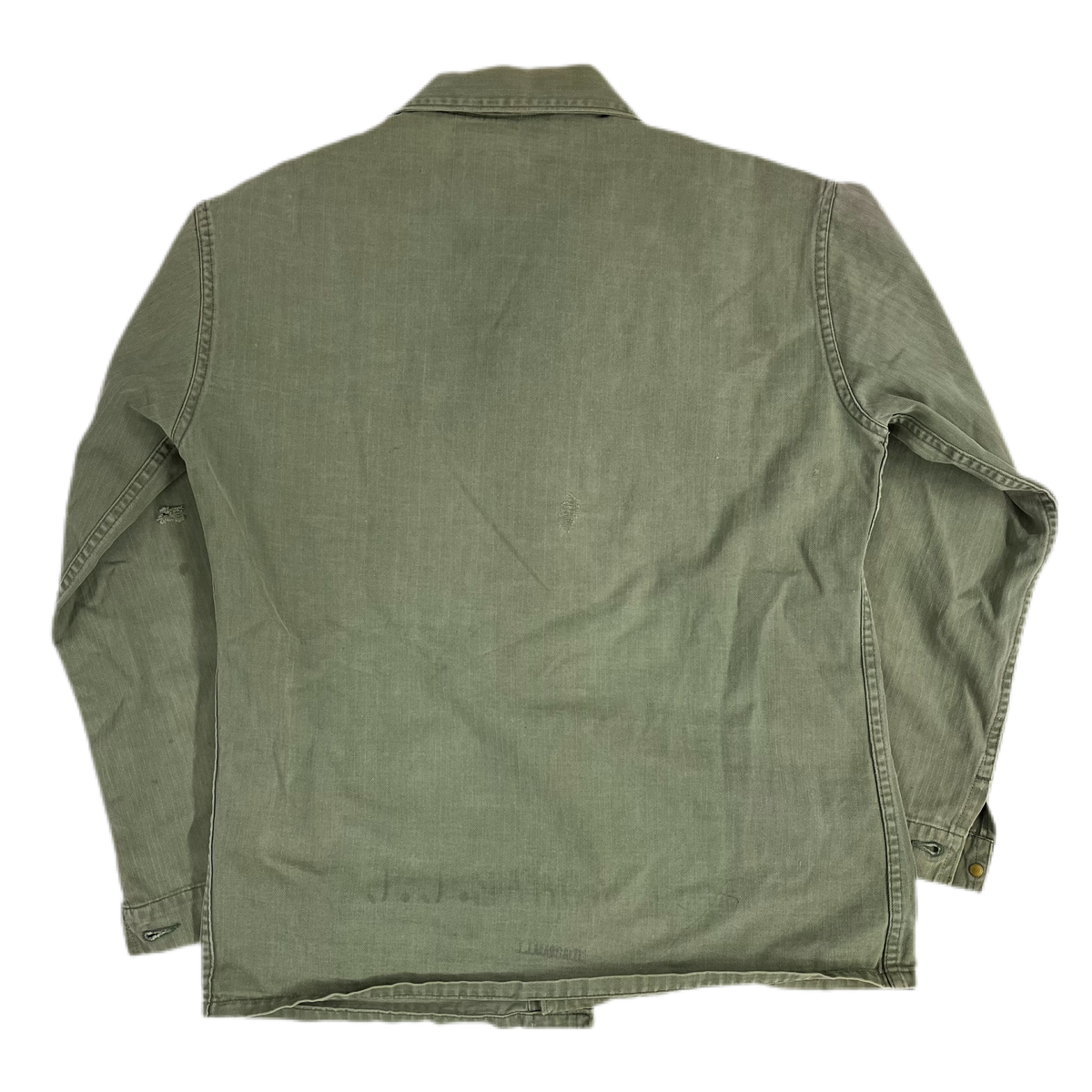 Vintage WWII USMC P41 &quot;HBT&quot; Herringbone Jacket