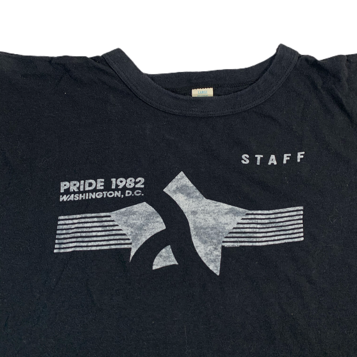 Vintage Washington, D.C. “Pride ‘82” Staff T-Shirt - jointcustodydc