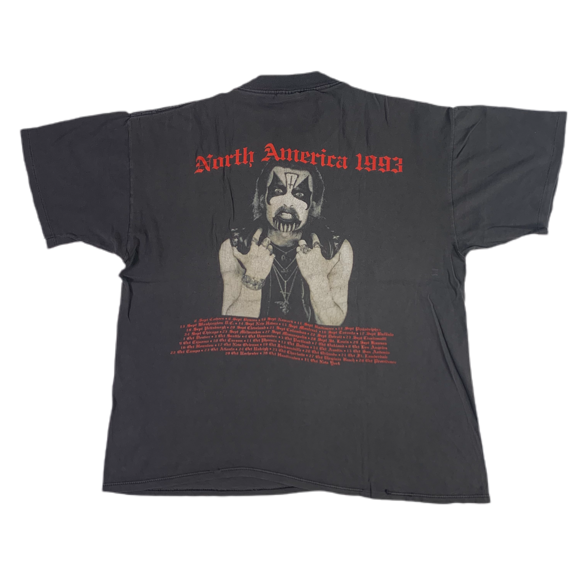 Vintage Mercyful Fate &quot;North America 1993&quot; T-Shirt