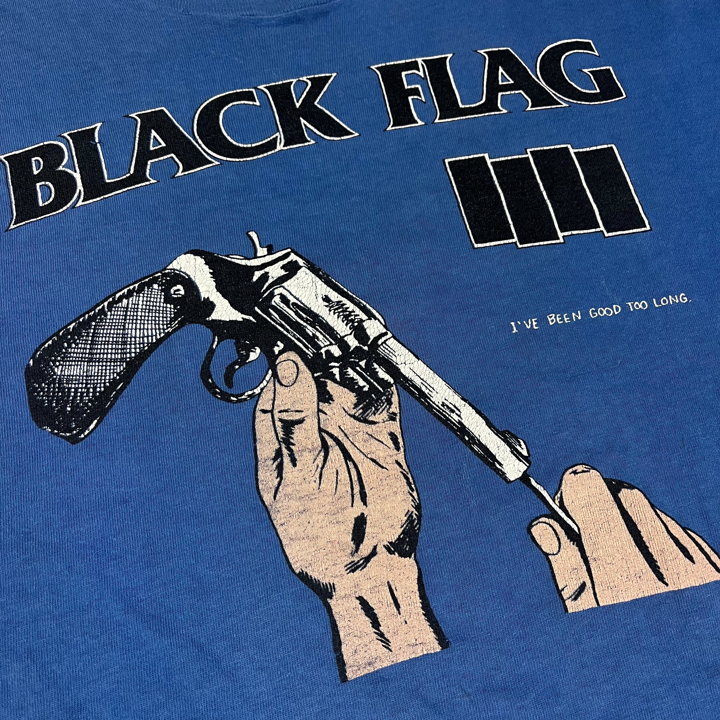 Vintage Black Flag In My Head Tour T-Shirt